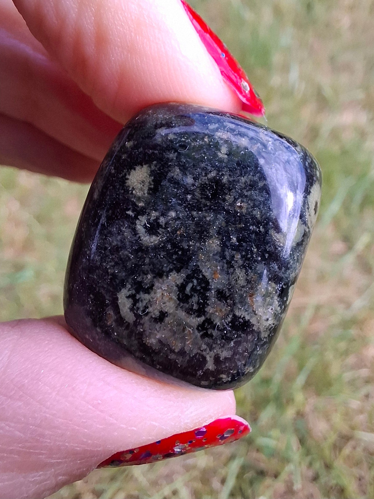 Kambaba Jasper, Tumble Stone, Crystal (Ref: T163)