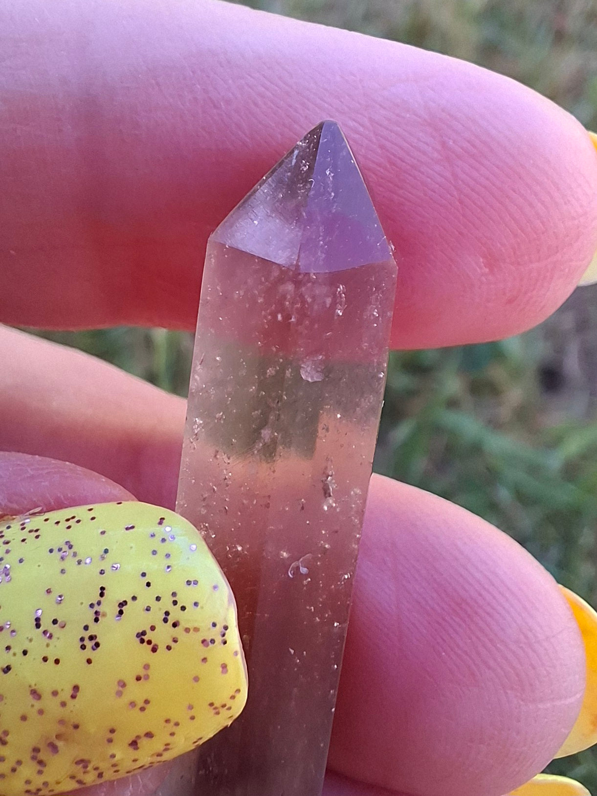 Libyan Desert Glass DT Carving, 4.22g, Tektite (Ref: LDT6)