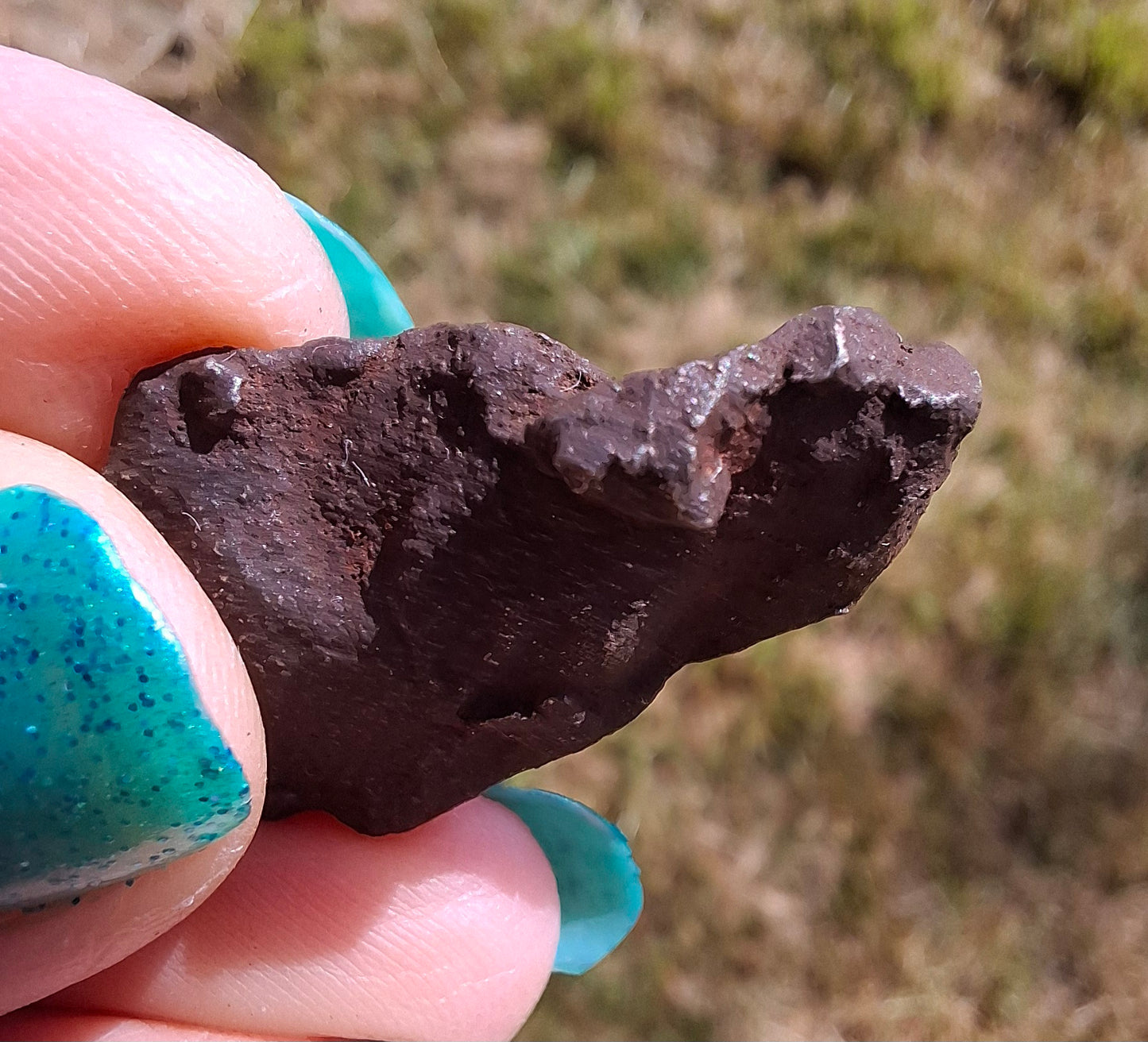 Gebel Kamil Iron Meteorite, 10.78g (Ref: K37)