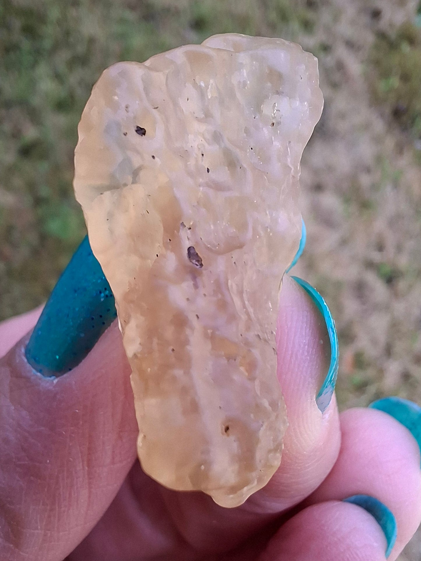 Libyan Desert Glass Piece, 10.00g, Tektite