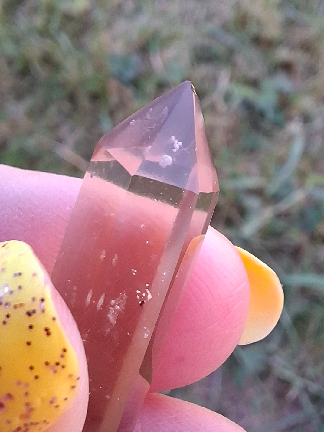 Libyan Desert Glass DT Carving, 4.68g, Tektite (Ref: LDT7)
