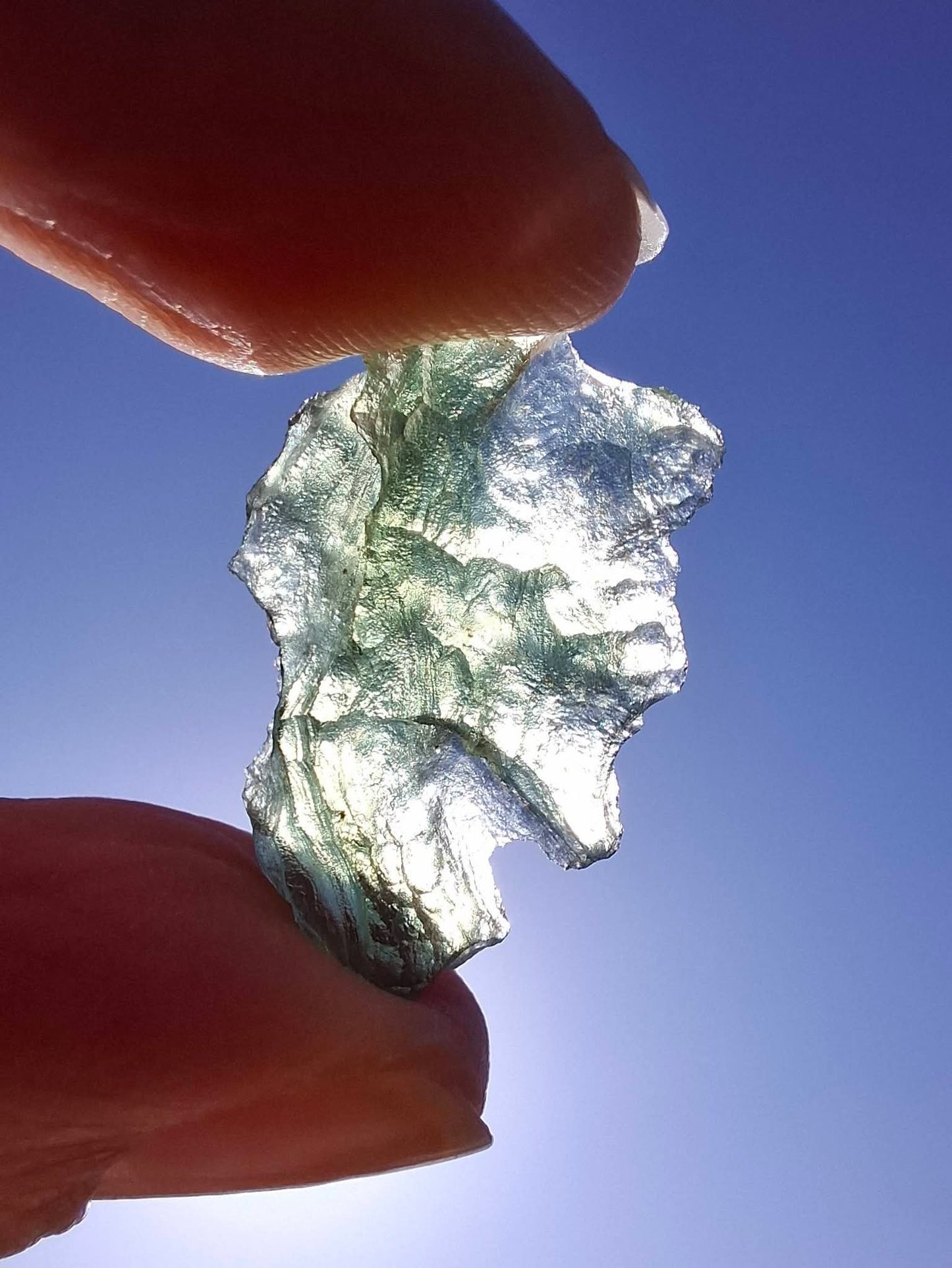 Moldavite Piece, PARYZ, 1.54g, Tektite (Ref: 1360)