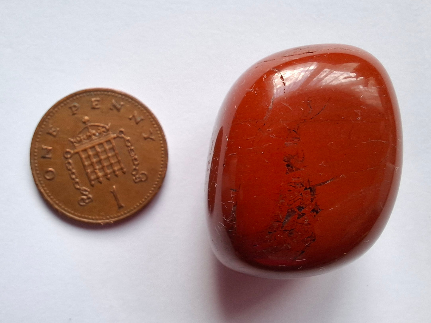 Red Jasper, Tumble Stone, Crystal (Ref: T86)