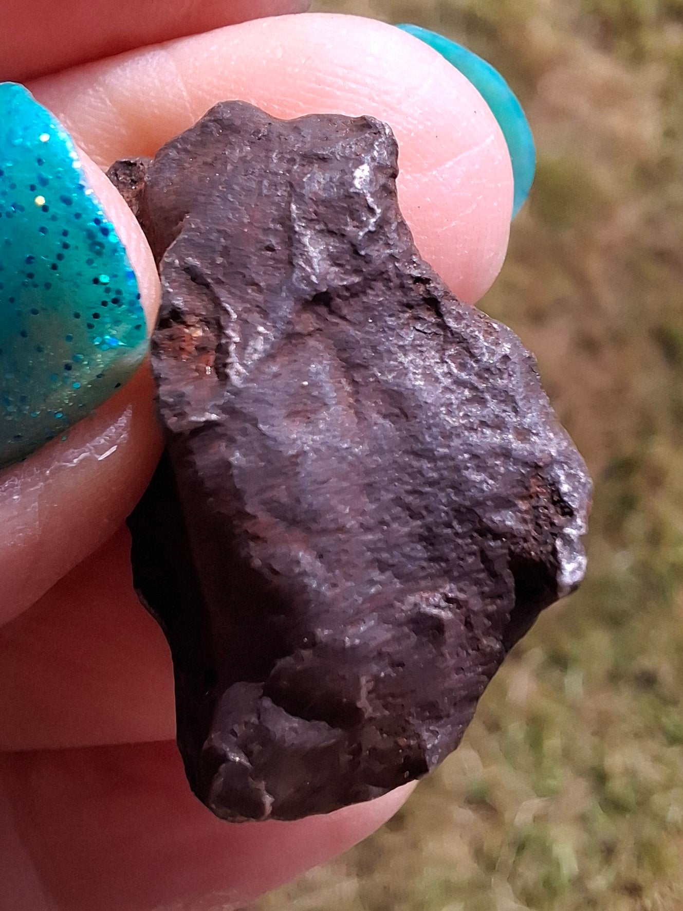Gebel Kamil Iron Meteorite, 12.64g (Ref: K31)