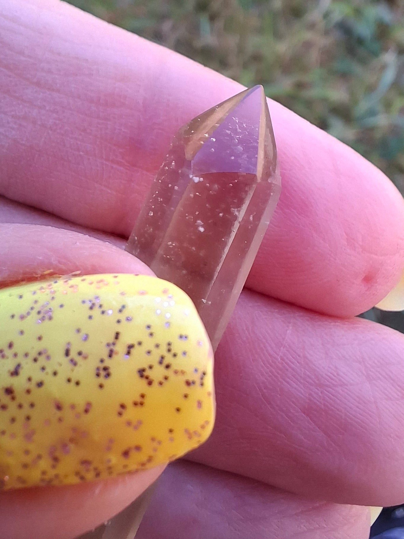 Libyan Desert Glass DT Carving, 4.57g, Tektite (Ref: LDT8)
