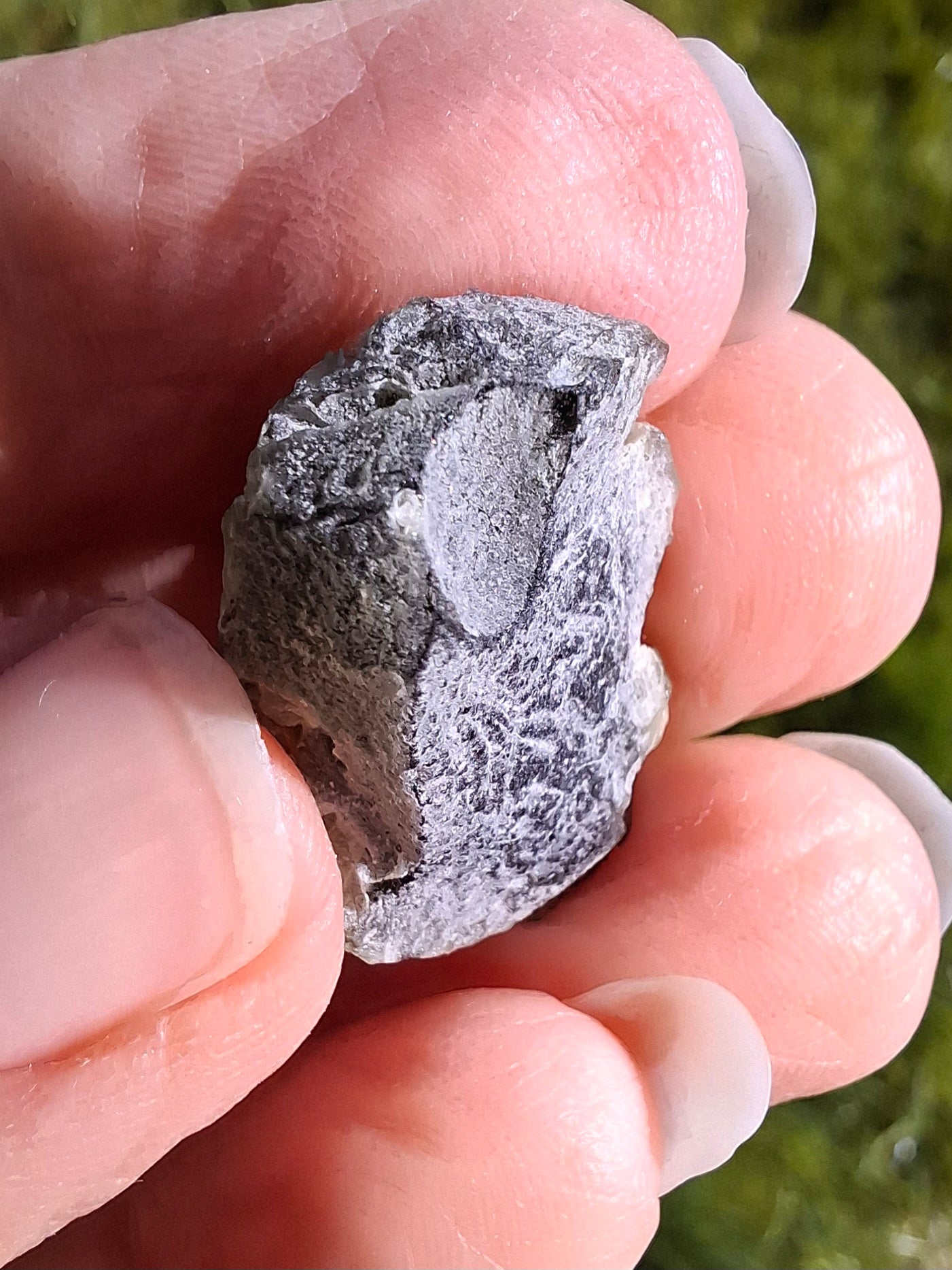 Moldavite Piece, SNOWFLAKE, FROSTED, BARTOCHOV, 4.30g, Tektite (Ref: 1363)