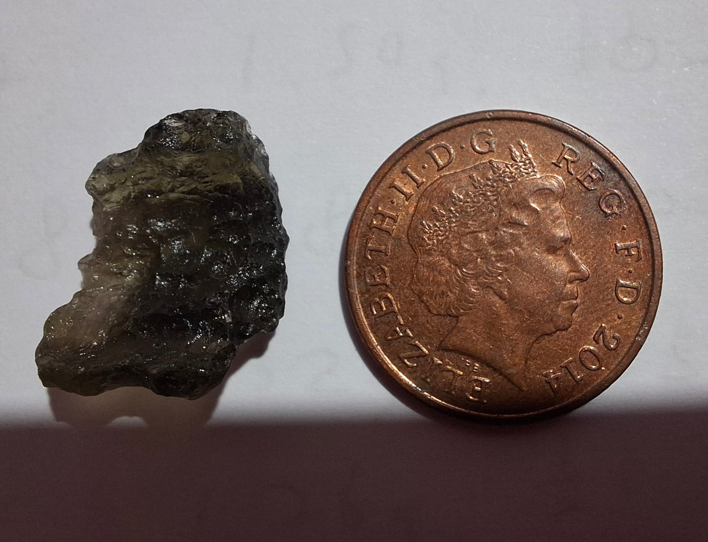 Moldavite Piece, 1.48g, Tektite (Ref: B49)