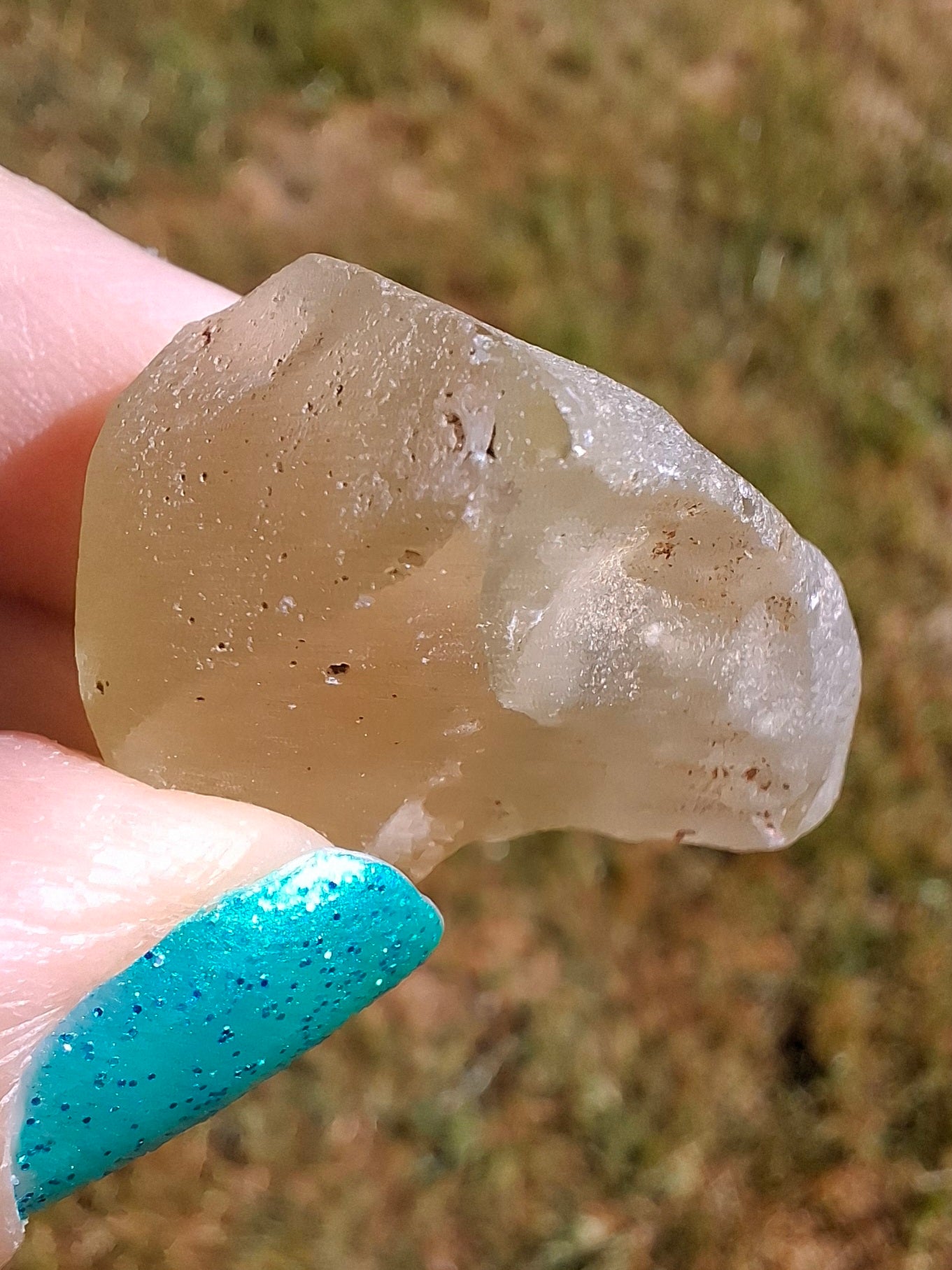 Libyan Desert Glass Piece, 12.30g, Tektite