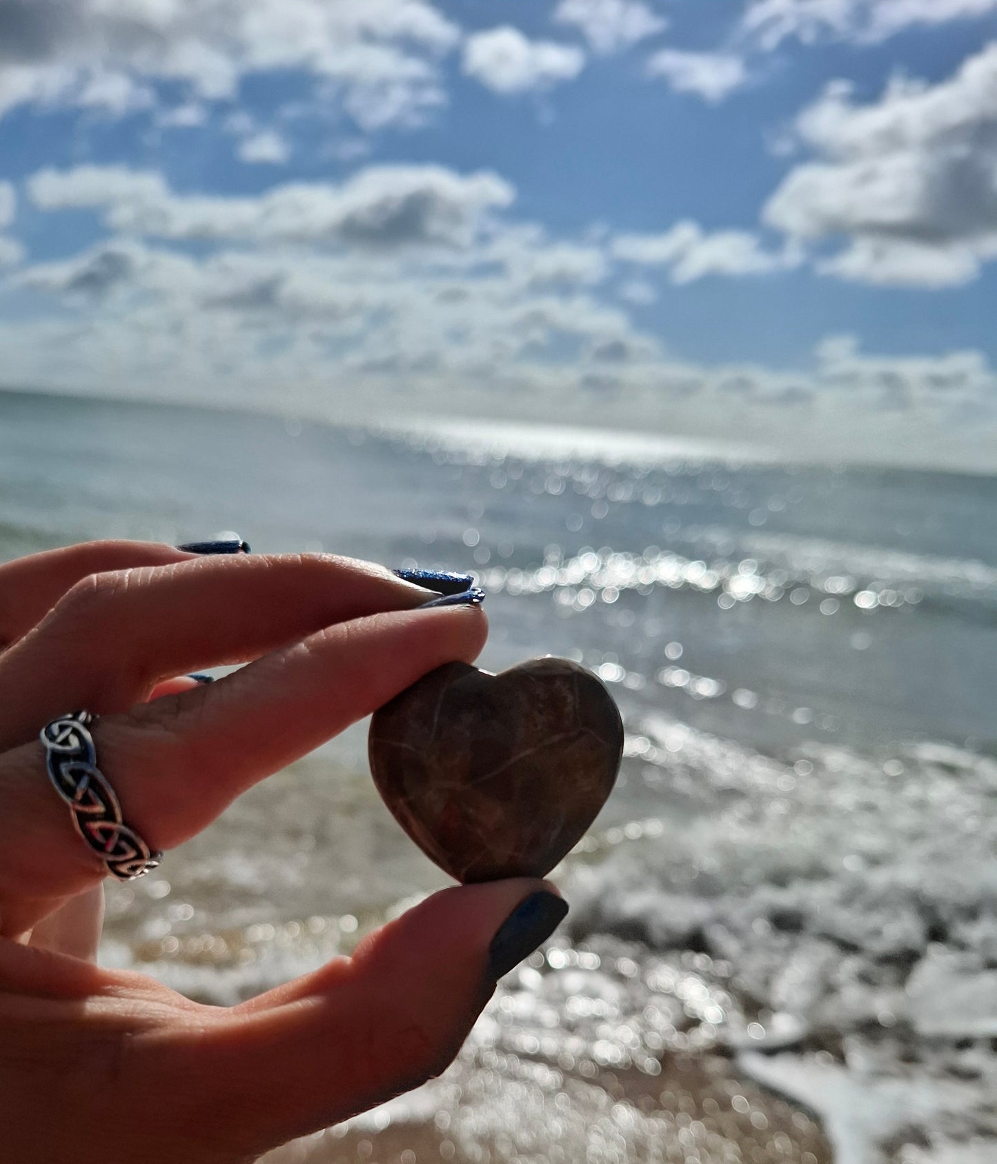 Fossil Coral Heart (Ref: CoH3)