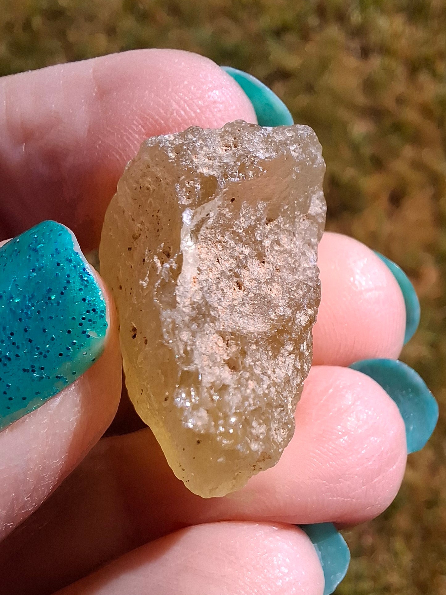 Libyan Desert Glass Piece, 10.15g, Tektite