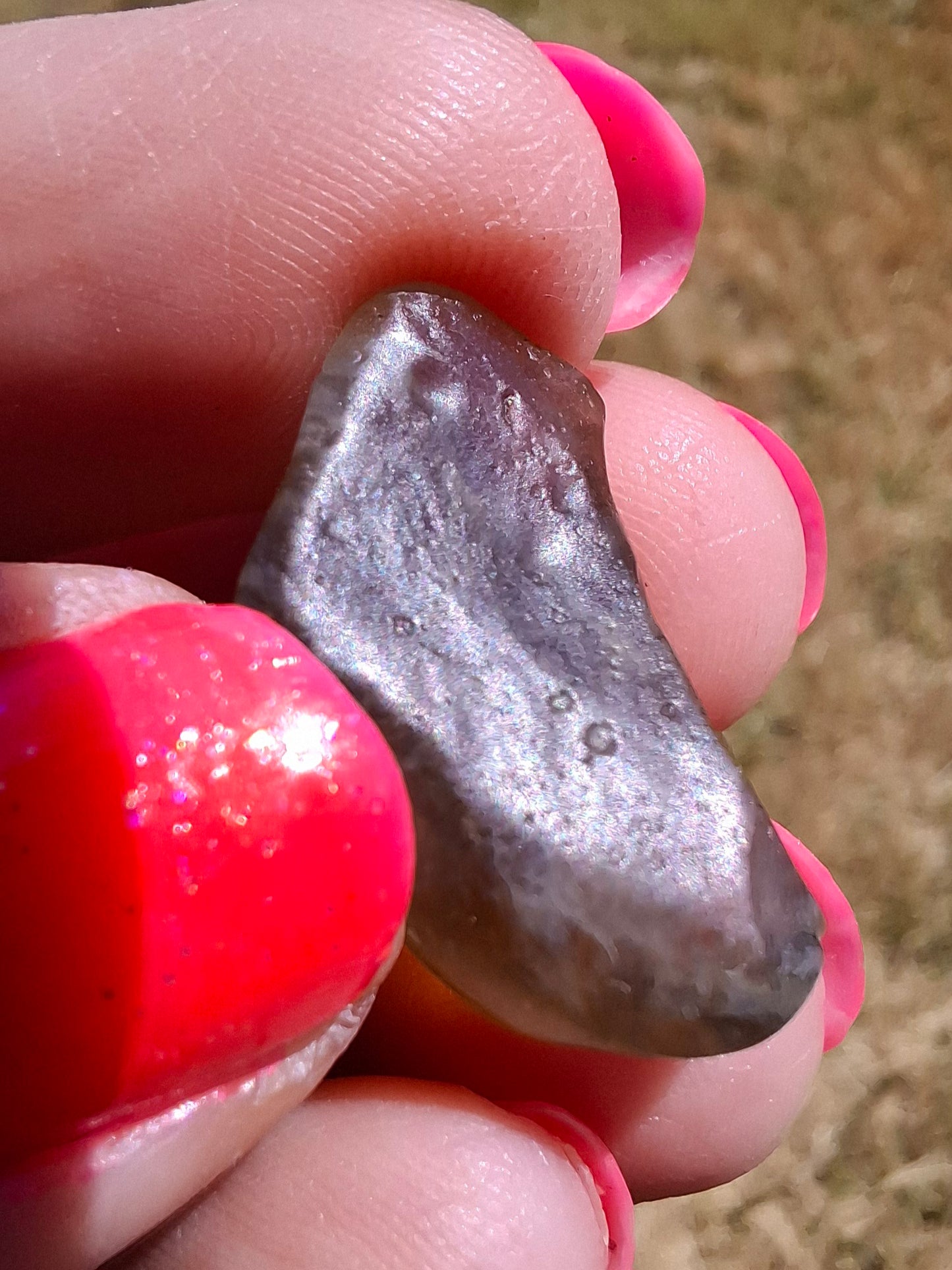 Libyan Desert Glass (darker) Piece, 4.43g, Tektite (Ref: L1361)