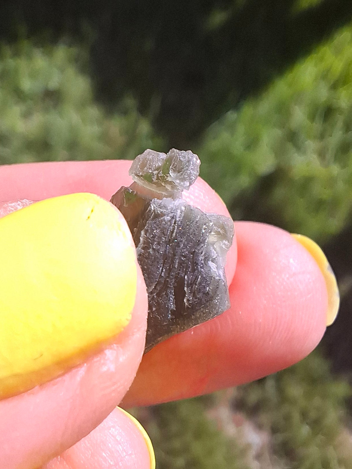 Moldavite Piece, 1.74g, Tektite (Ref: 1513)