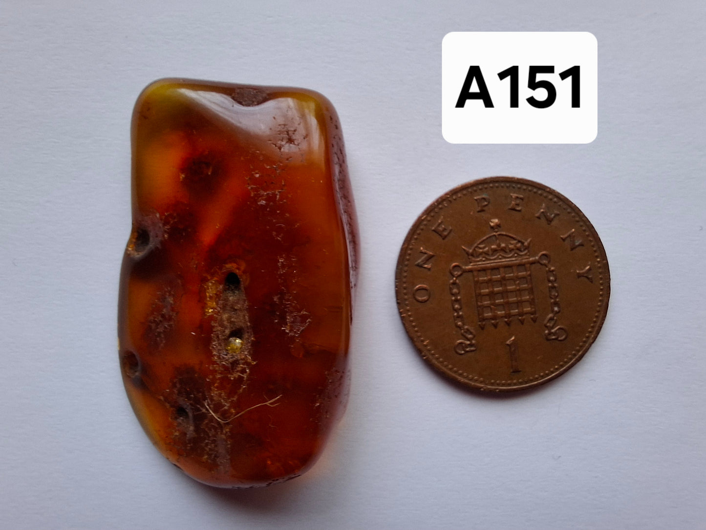 Baltic Amber, 4.50g, Fossil (Ref: A151)