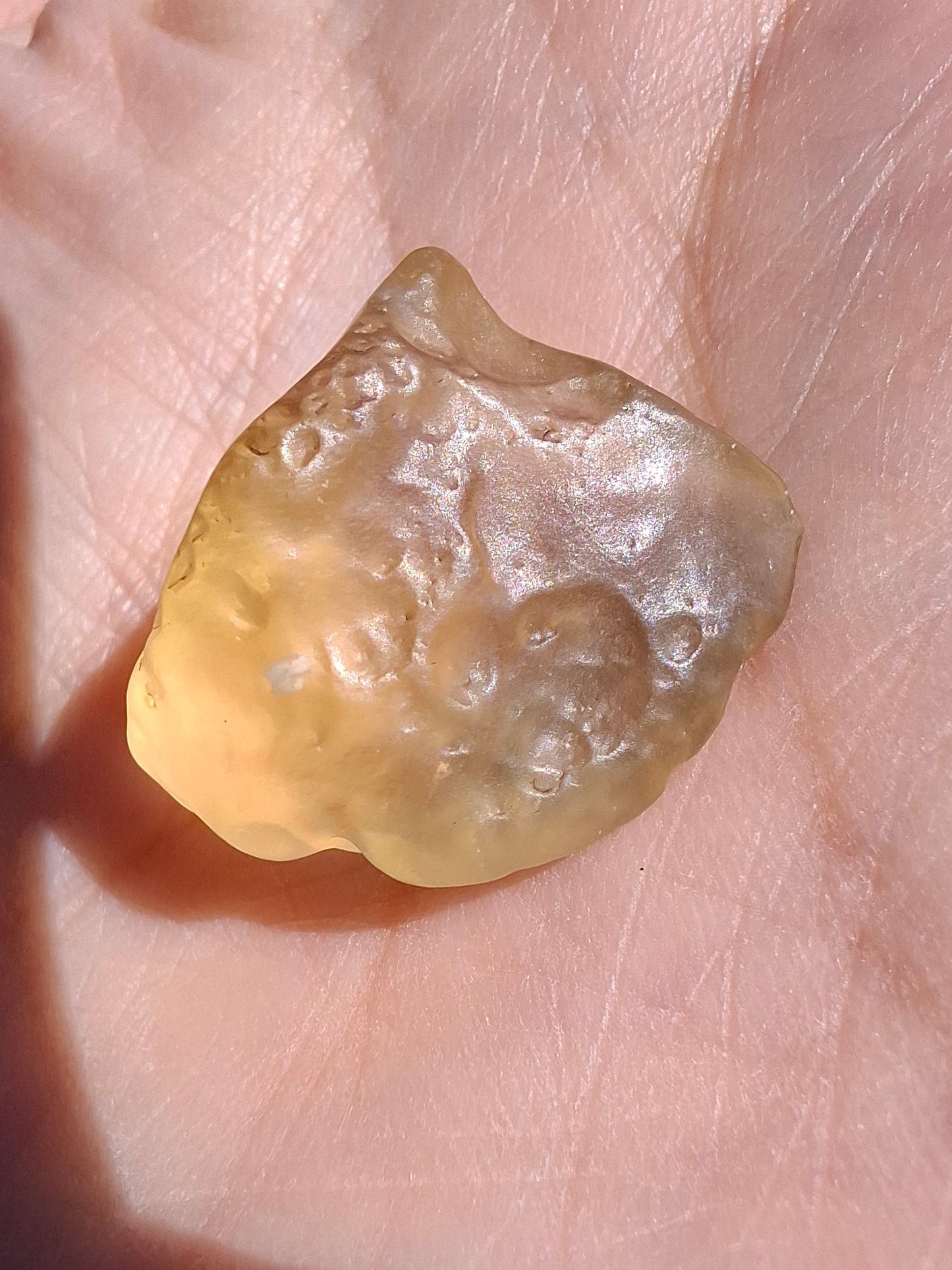 Libyan Desert Glass Piece, 4.53g, Tektite
