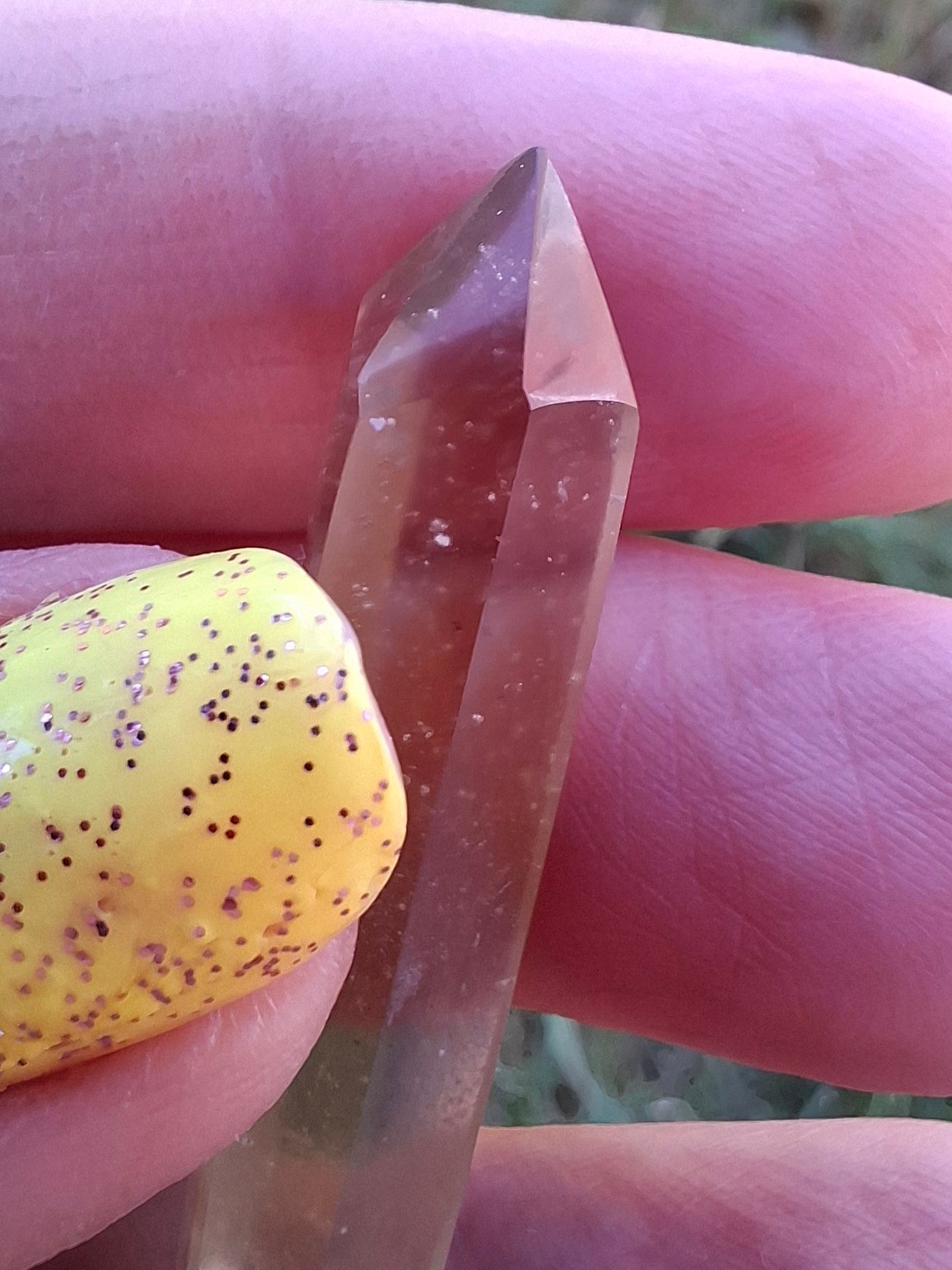 Libyan Desert Glass DT Carving, 4.57g, Tektite (Ref: LDT8)