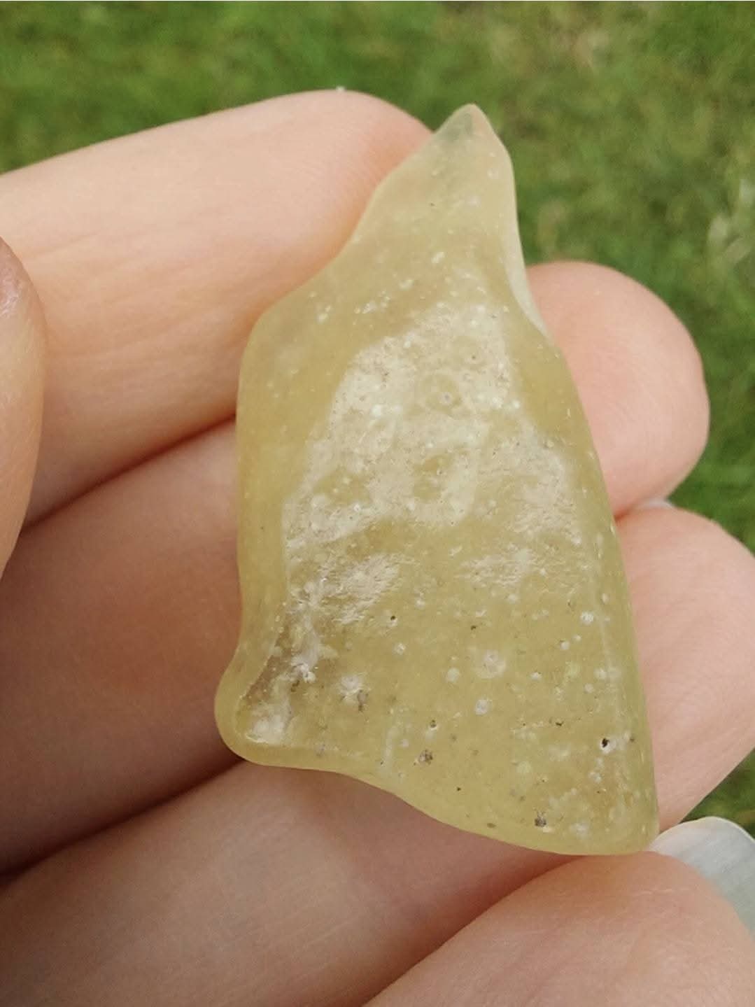 Libyan Desert Glass Piece, 6.49g, Tektite (Ref: LE277)