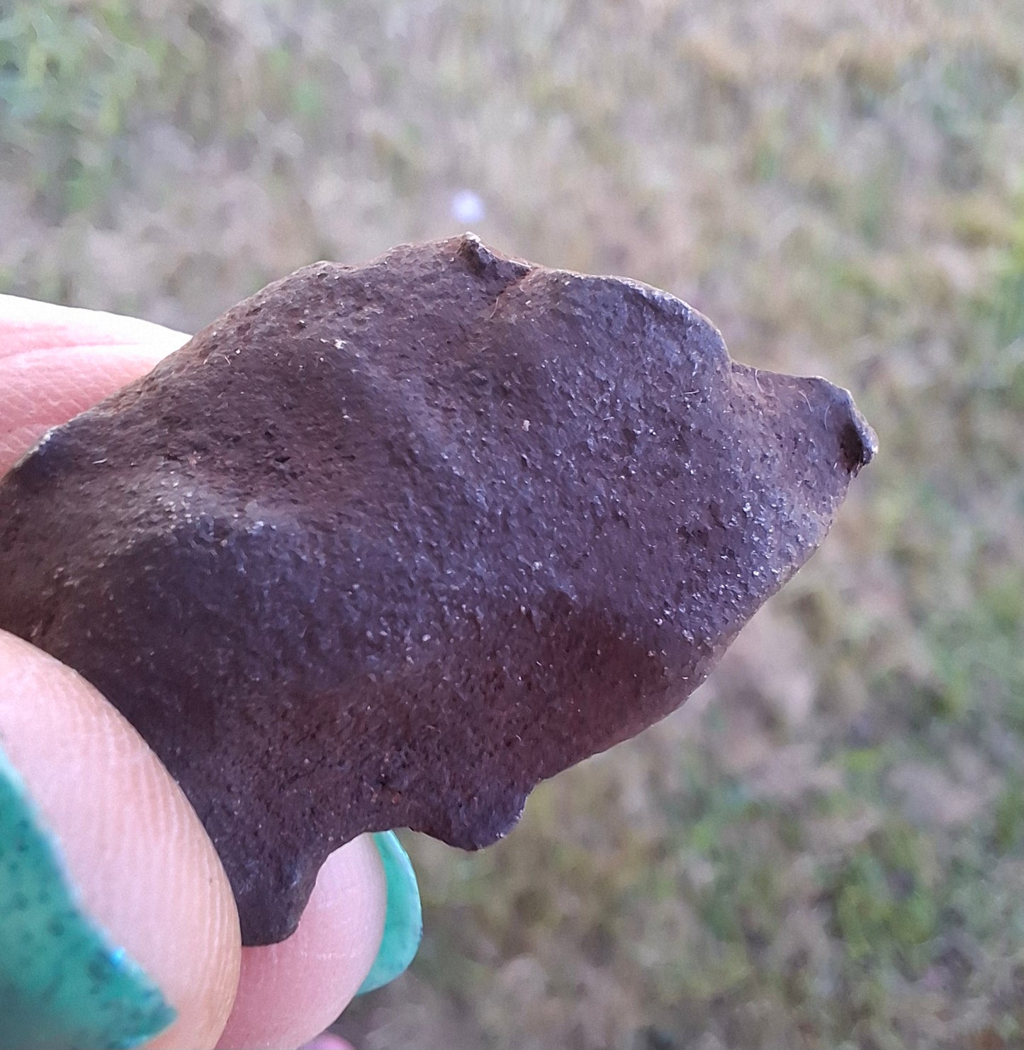 Gebel Kamil Iron Meteorite, 17.54g (Ref: K49)
