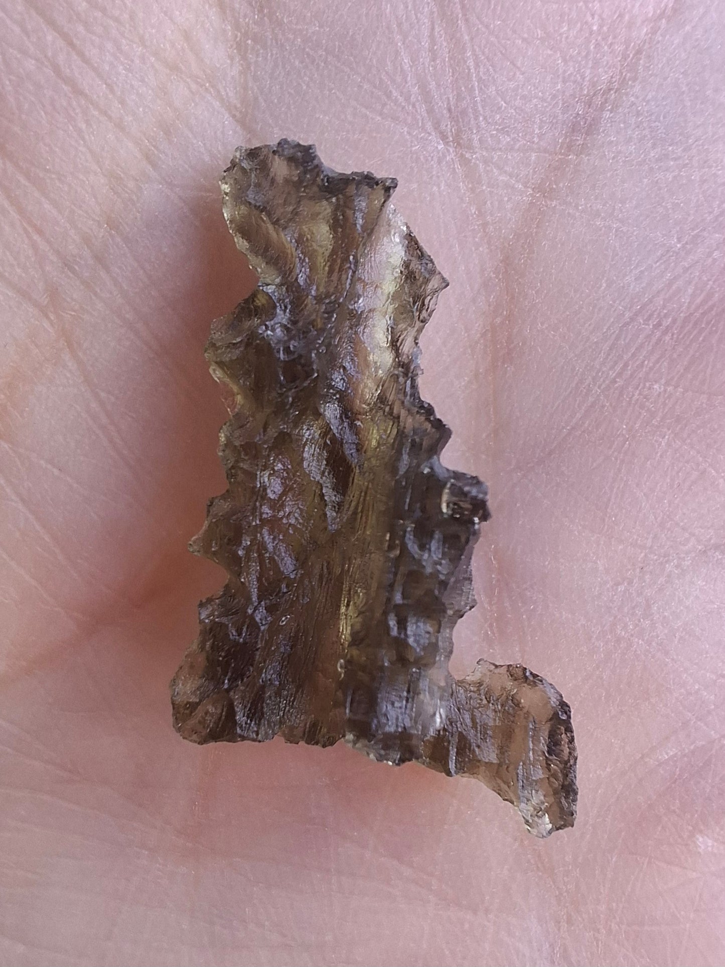Moldavite Piece, JEZKOVNA BESEDNICE, 1.61g, Tektite (Ref: 1274)