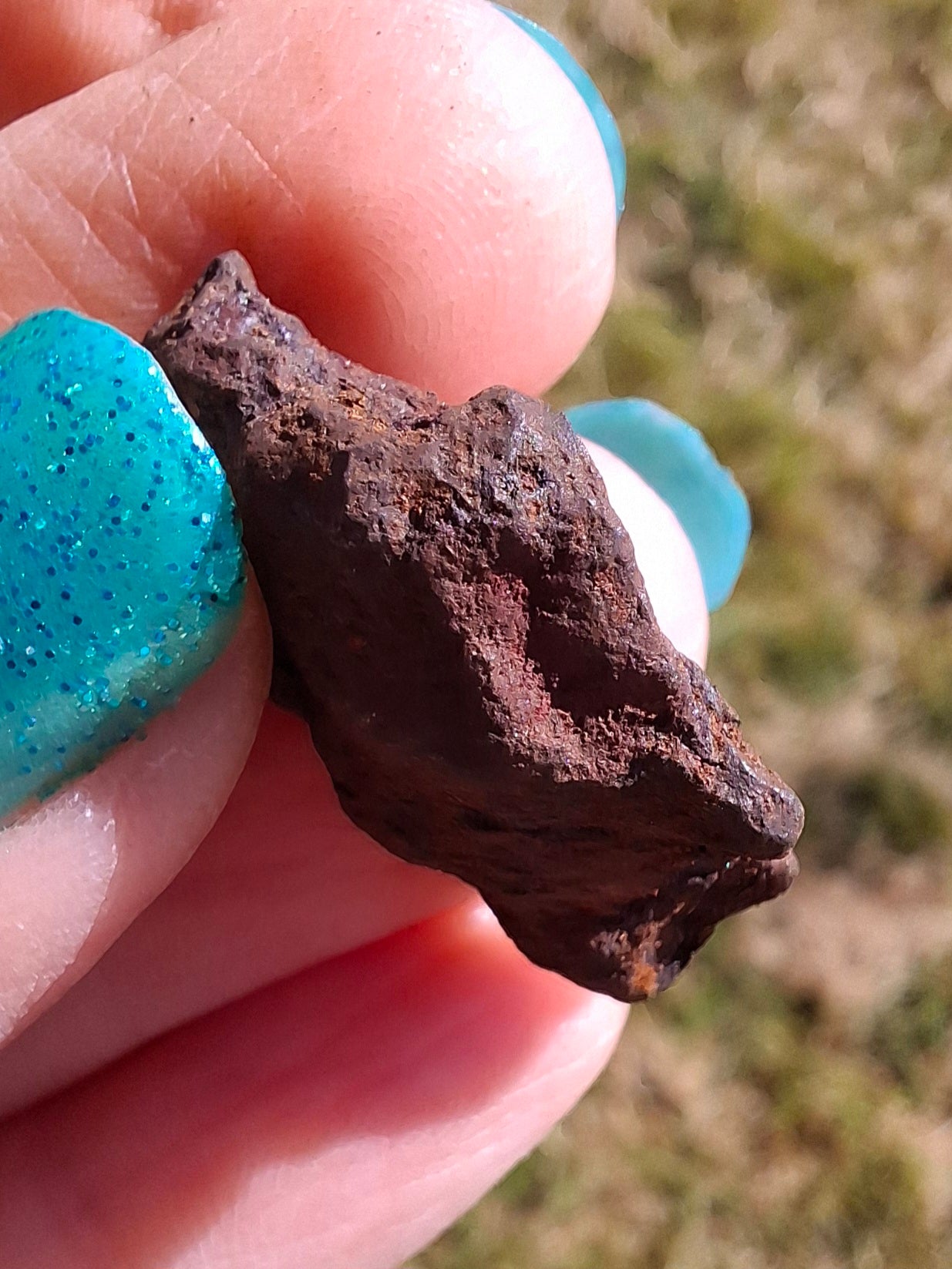 Gebel Kamil Iron Meteorite, 13.75g (Ref: K42)