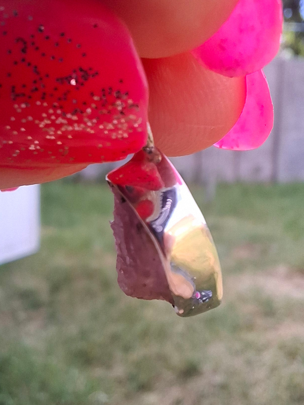 Pink Tourmaline Pendant, 925 Silver, Crystal (Ref: PT73)