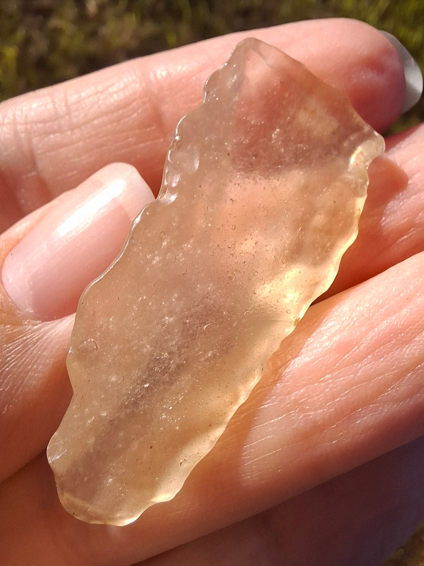 Libyan Desert Glass Piece, 7.46g, Tektite (Ref: LE5)