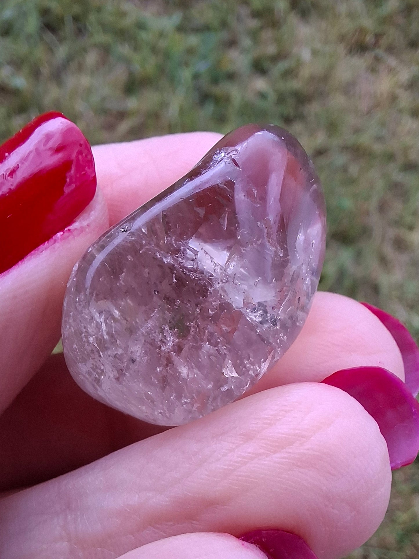 Smoky Quartz, Tumble Stone, Crystal (Ref: T102)