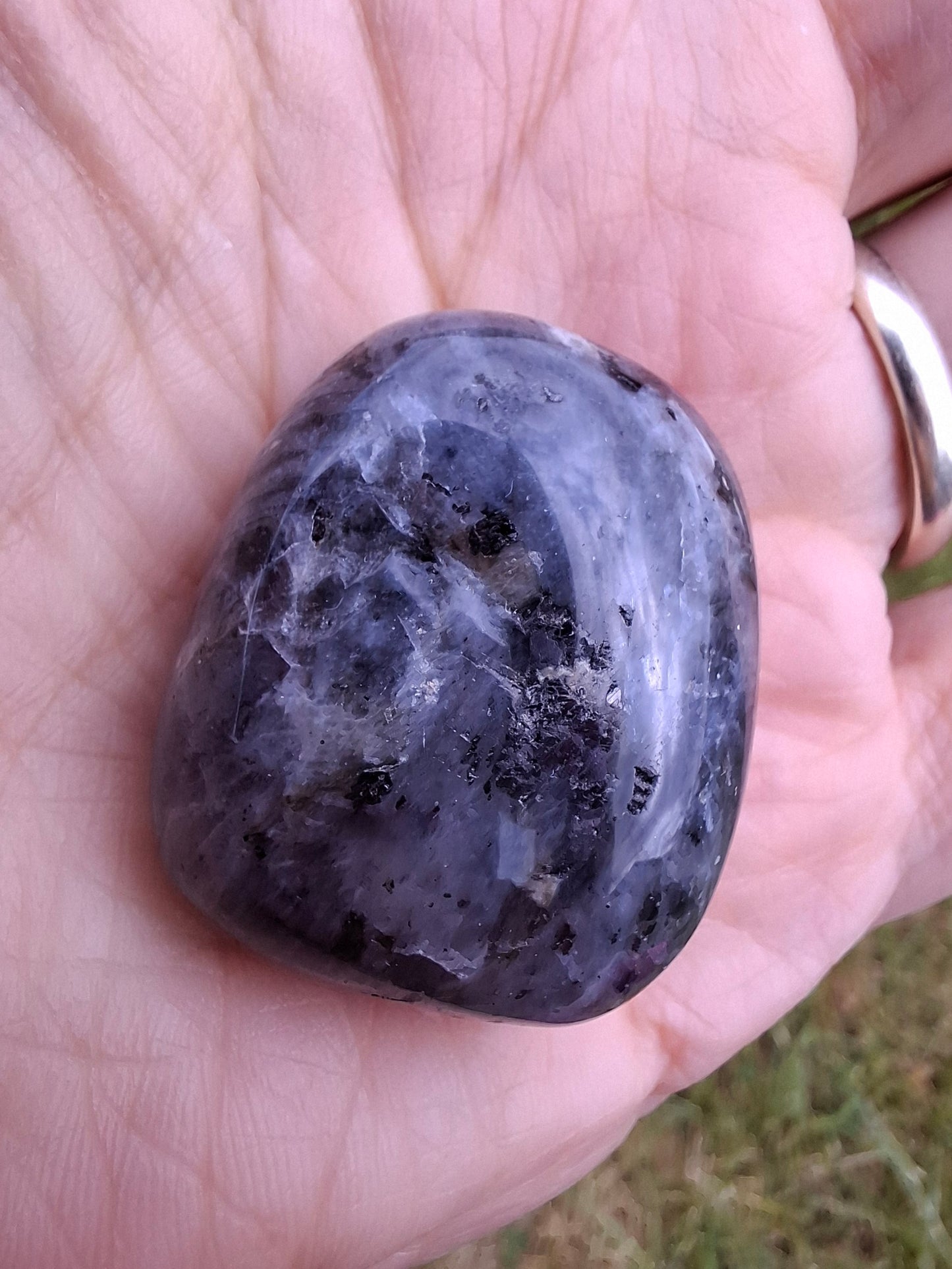 Larvikite, Tumble Stone, Crystal (Ref: T125)