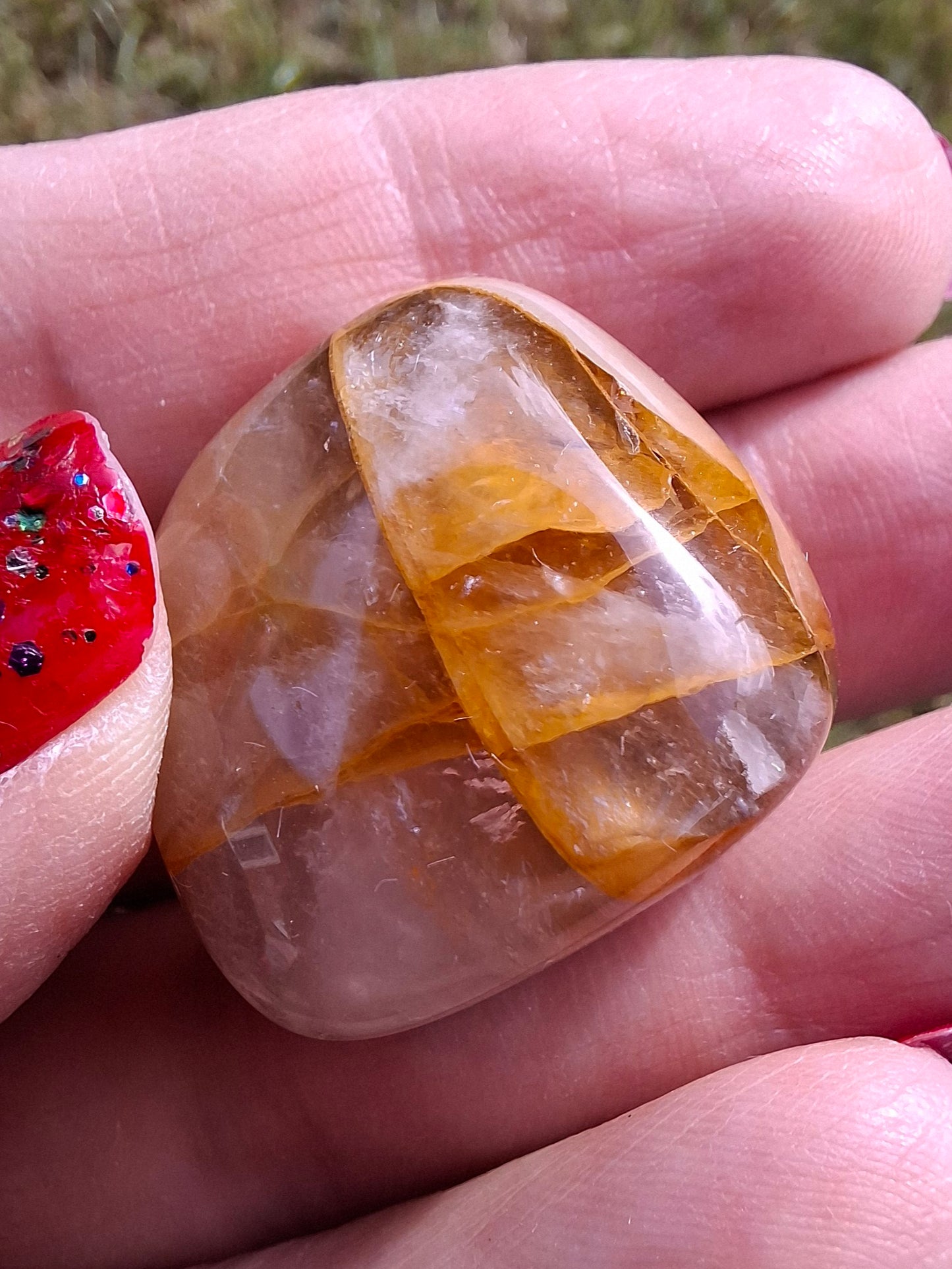 Golden Healer, Tumble Stone, Crystal (Ref: T195)