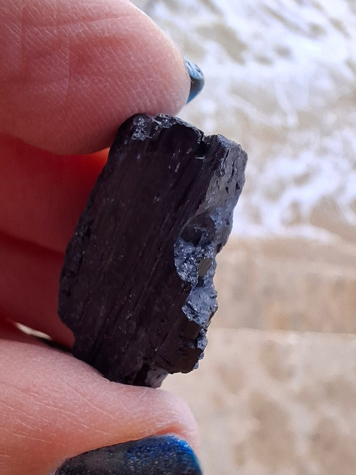 Black Tourmaline RAW, 8.70g, Crystal (Ref: RBT4)