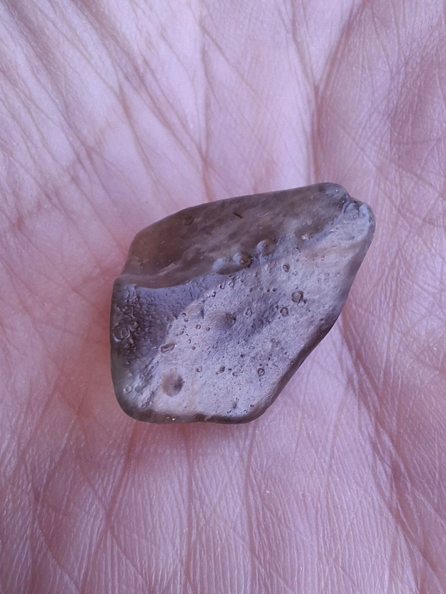 Libyan Desert Glass (darker) Piece, 4.43g, Tektite (Ref: L1361)