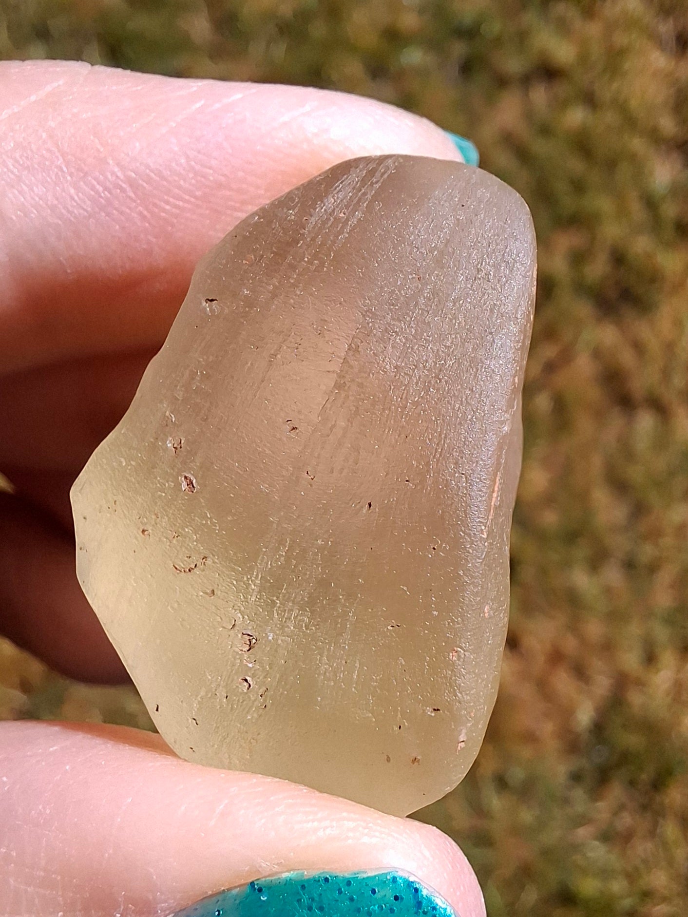 Libyan Desert Glass Piece, 16.55g, Tektite