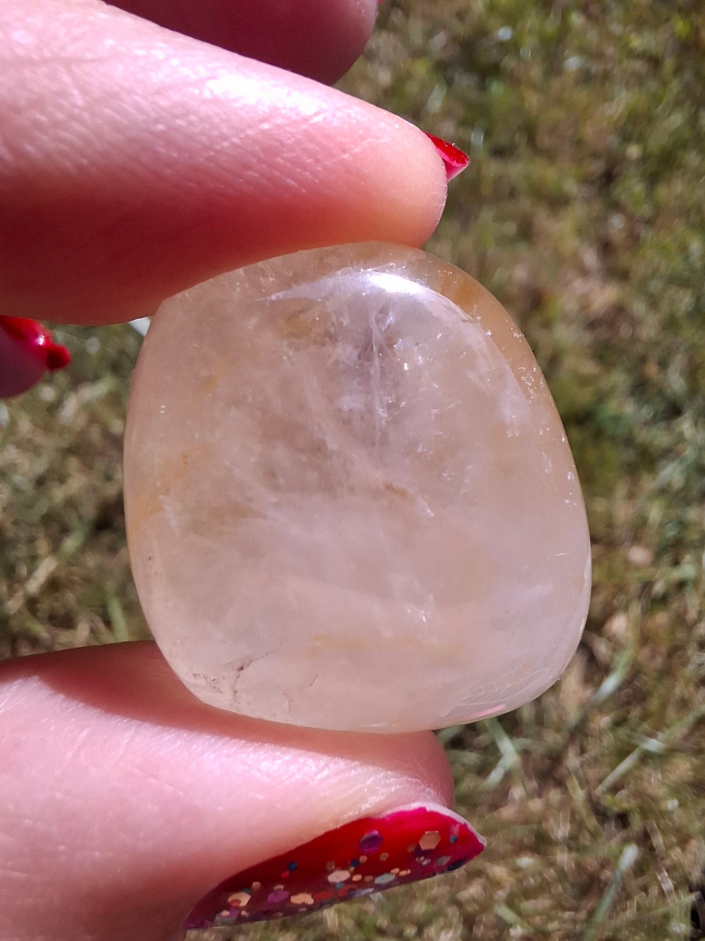 Golden Healer, Tumble Stone, Crystal (Ref: T193)