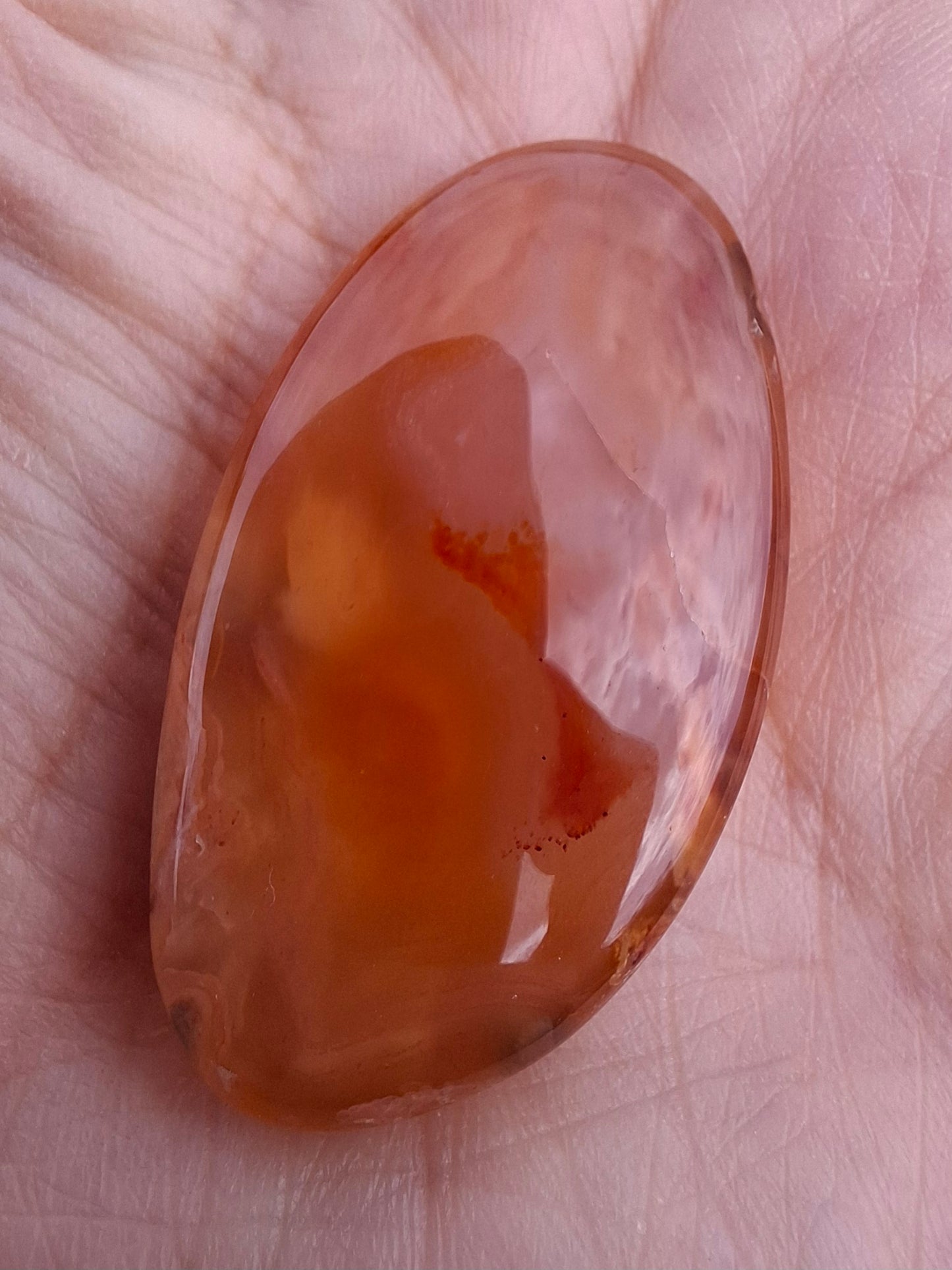 Carnelian, Tumble Stone, Crystal (Ref: T64)