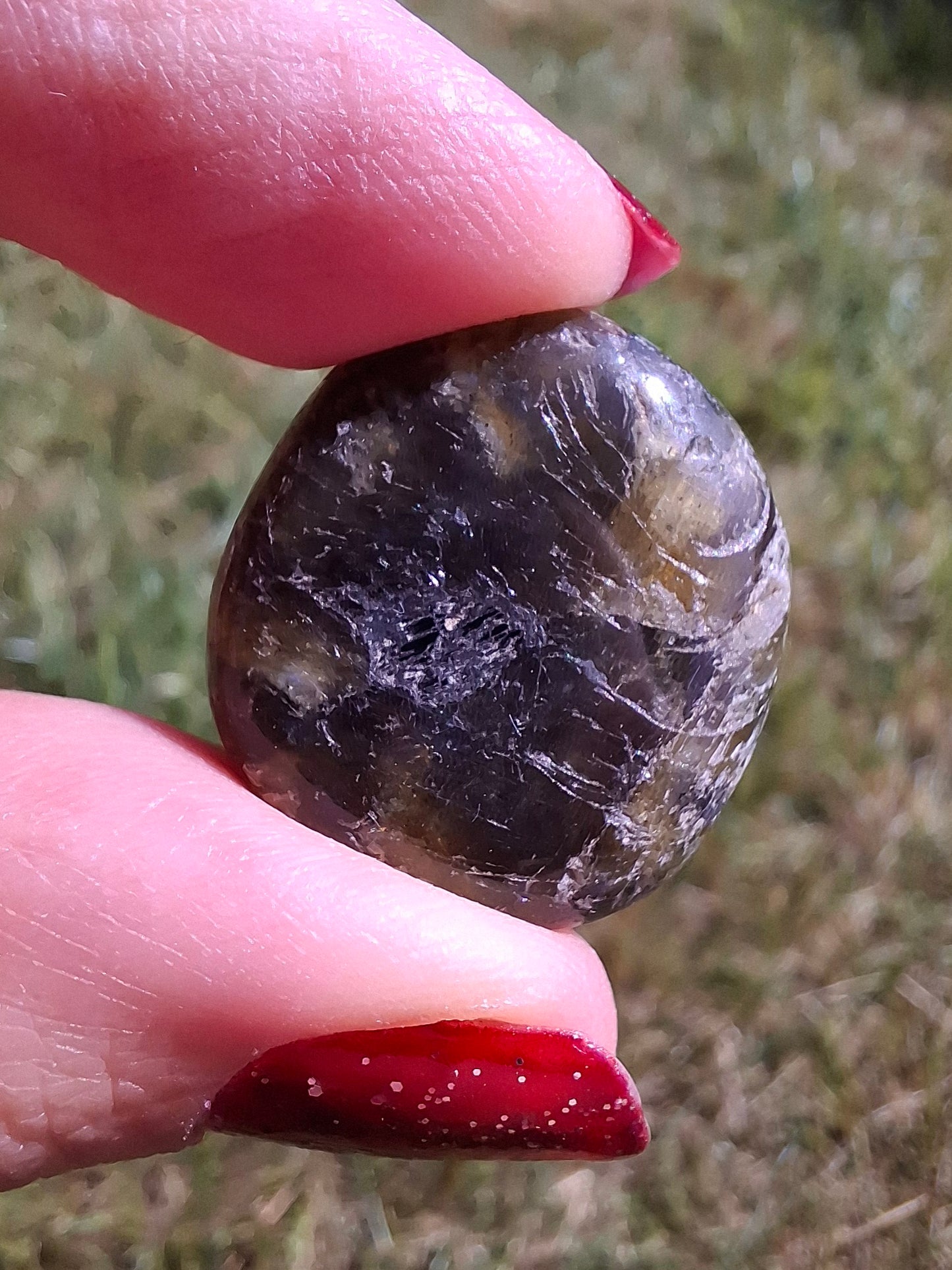 Labradorite, Tumble Stone, Crystal (Ref: T212)