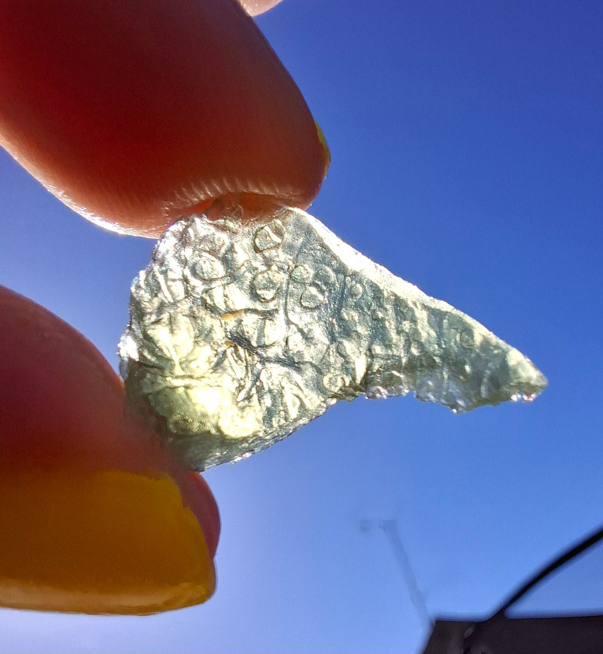 Moldavite Piece, 1.03g, Tektite (Ref: 1516)