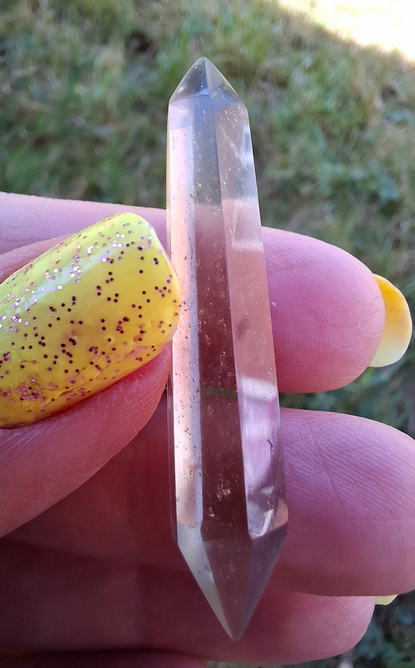 Libyan Desert Glass DT Carving, 4.71g, Tektite (Ref: LDT2)