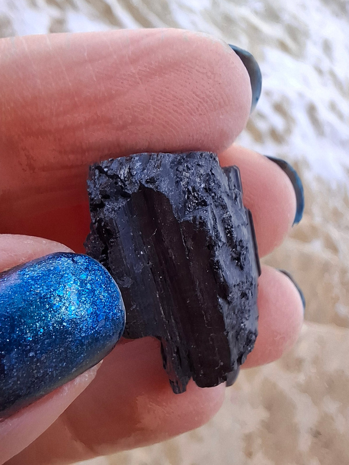 Black Tourmaline RAW, 8.70g, Crystal (Ref: RBT4)