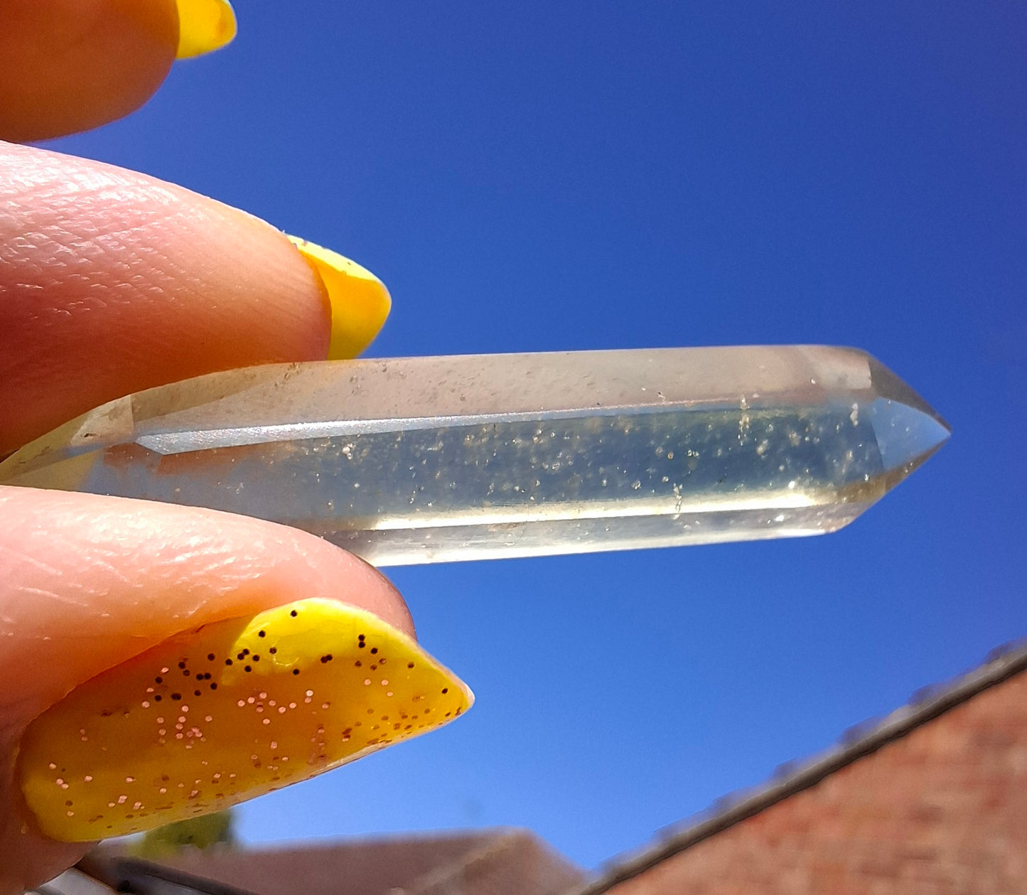 Libyan Desert Glass DT Carving, 4.57g, Tektite (Ref: LDT8)