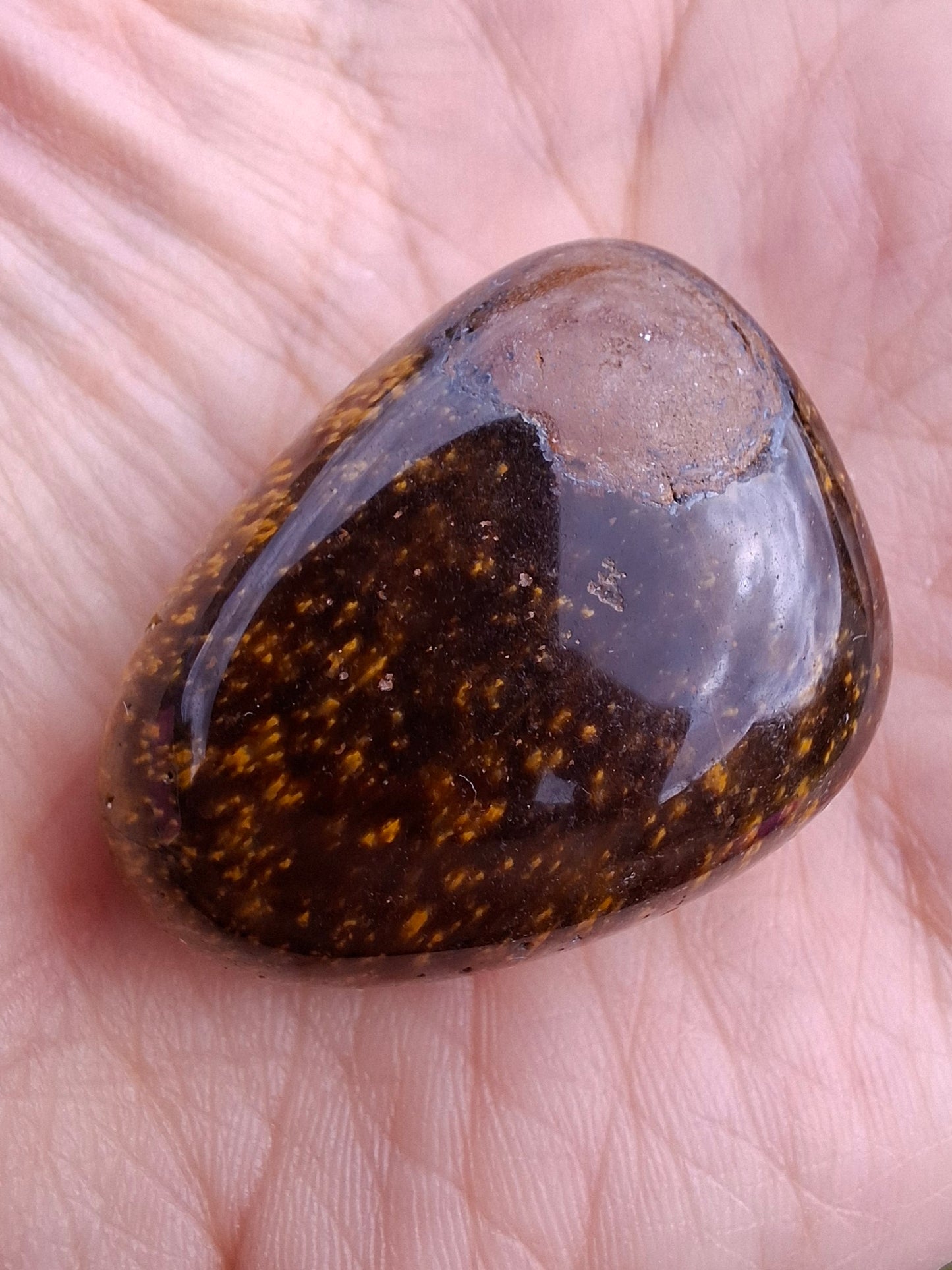 Tigers Eye, Tumble Stone, Crystal (Ref: T129)