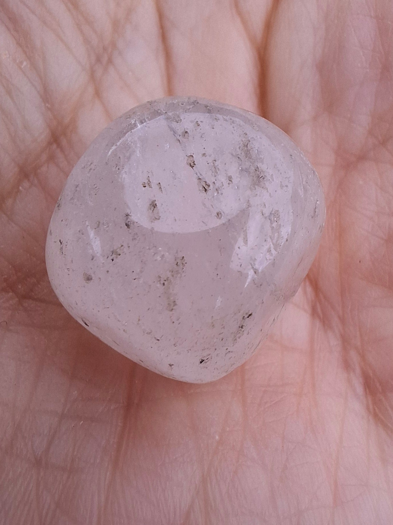 Clear Quartz, Tumble Stone, Crystal (Ref: T27)