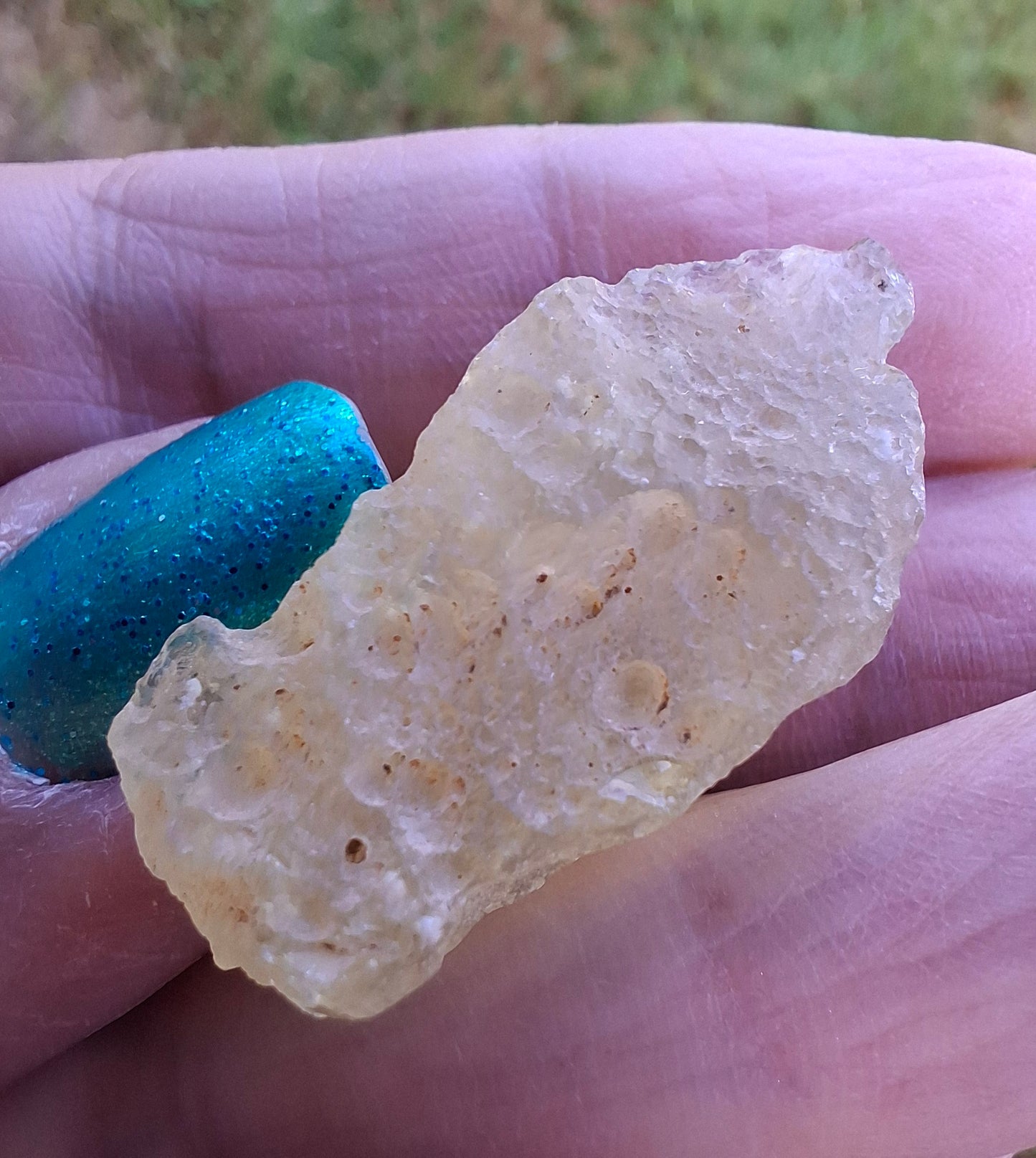 Libyan Desert Glass Piece 6.33g, Tektite