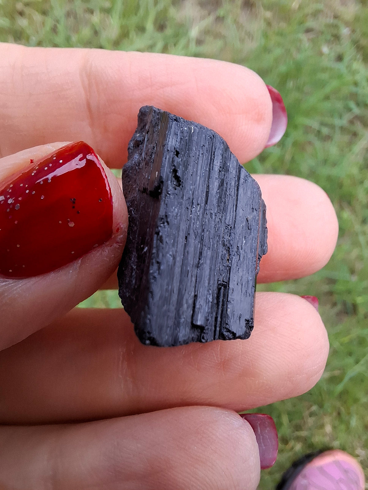 Black Tourmaline RAW, 12.40g, Crystal (Ref: RBT2)