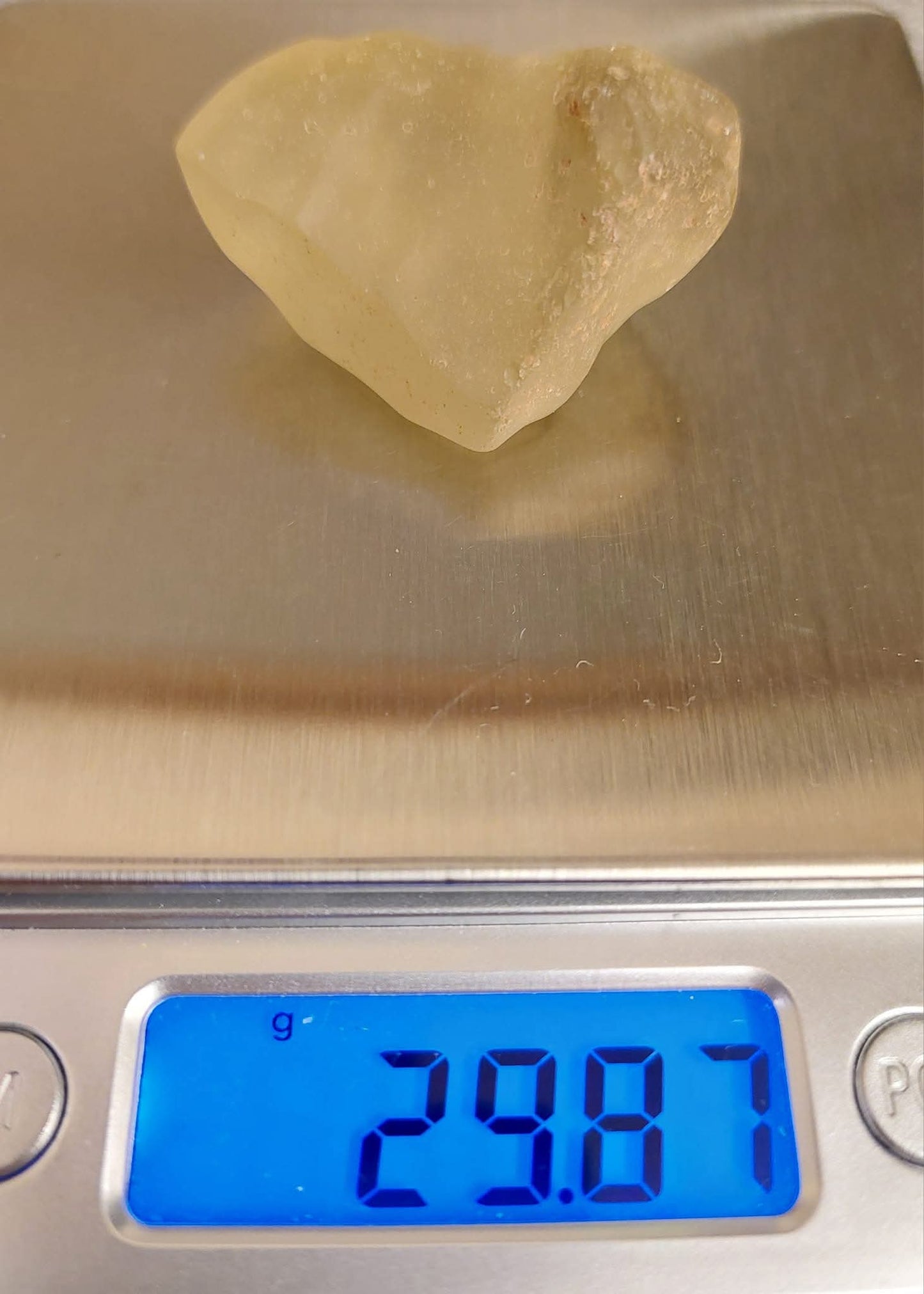 Libyan Desert Glass Piece, 29.87g, Tektite (Ref: LE238)