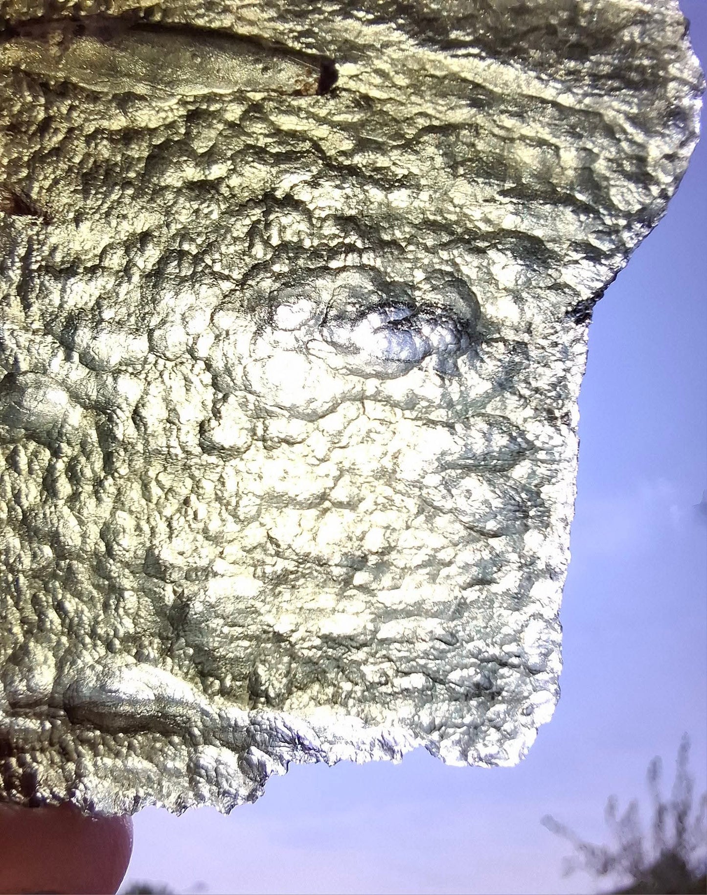 Moldavite Piece, ANGEL CHIME, CHLUM MAROUSKOVO POLE, 23.61g, Tektite (Ref: 1165)
