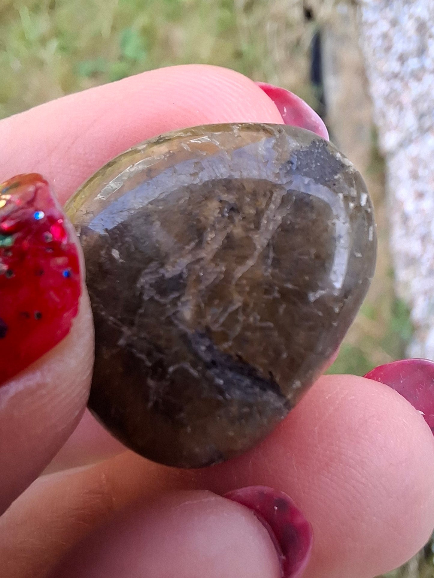 Labradorite, Tumble Stone, Crystal (Ref: T207)