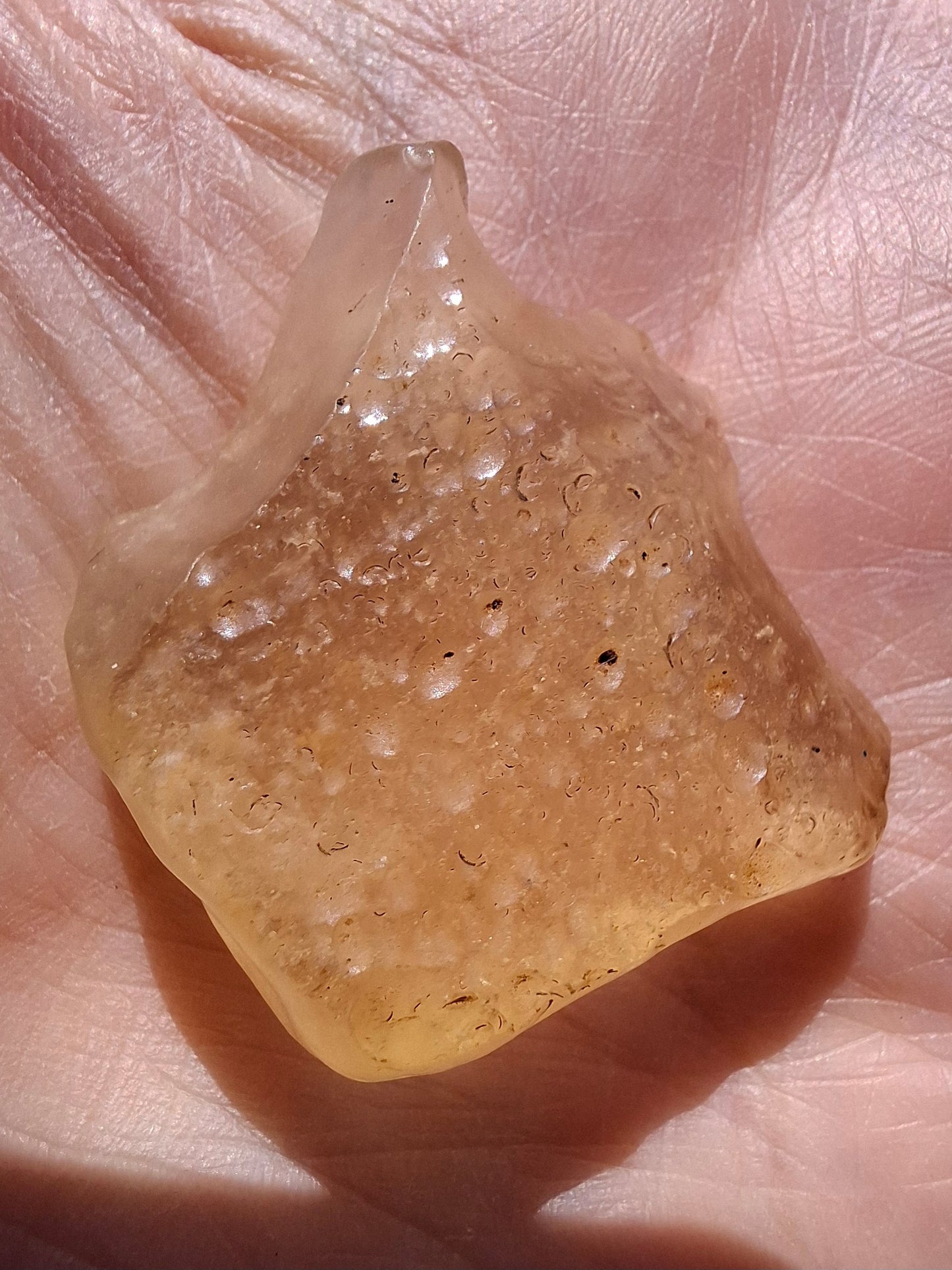 Libyan Desert Glass Piece, 15.20g, Tektite (Ref: LE276)