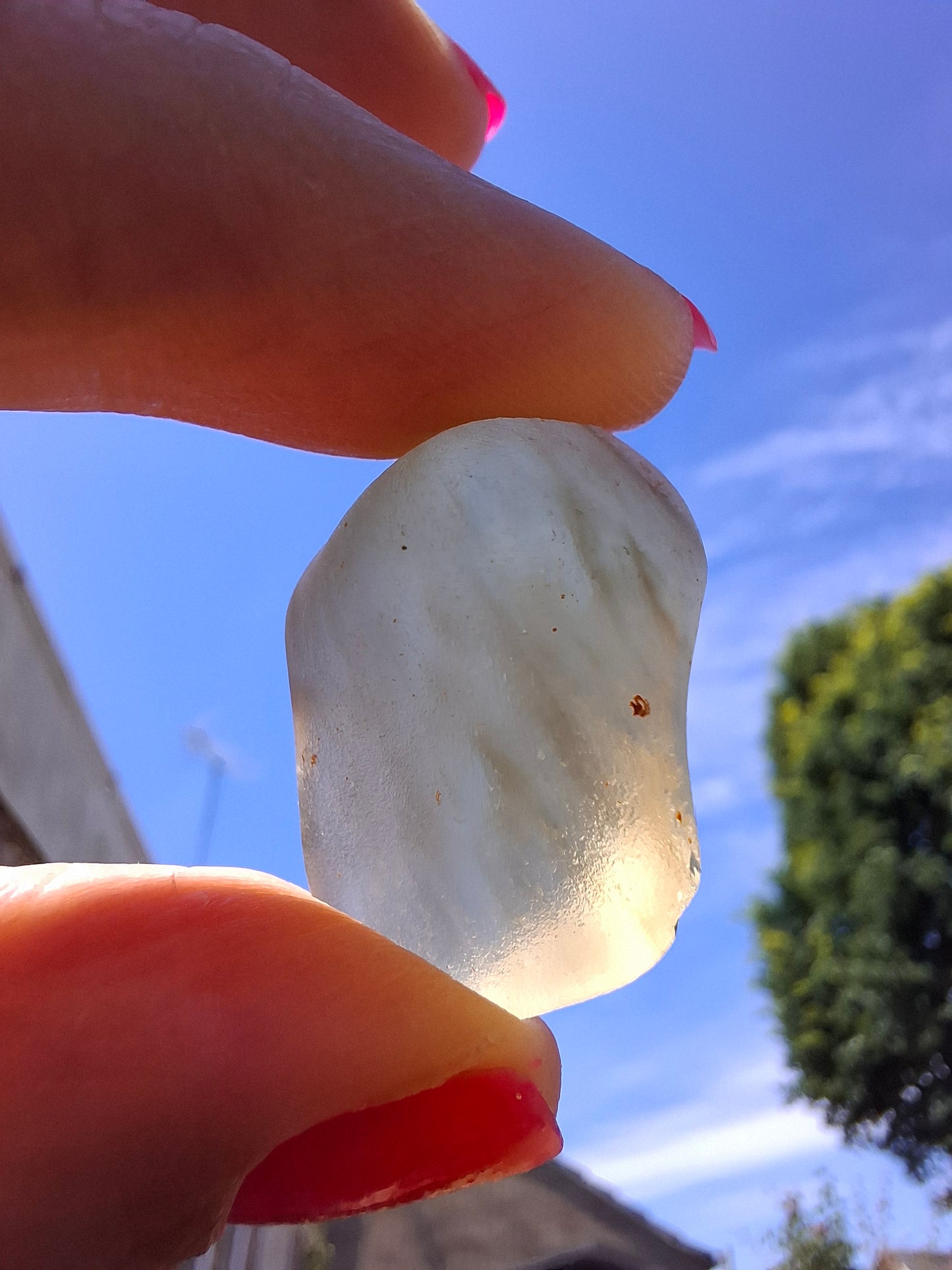 Libyan Desert Glass (darker) Piece, 9.54g, Tektite (Ref: L1371)