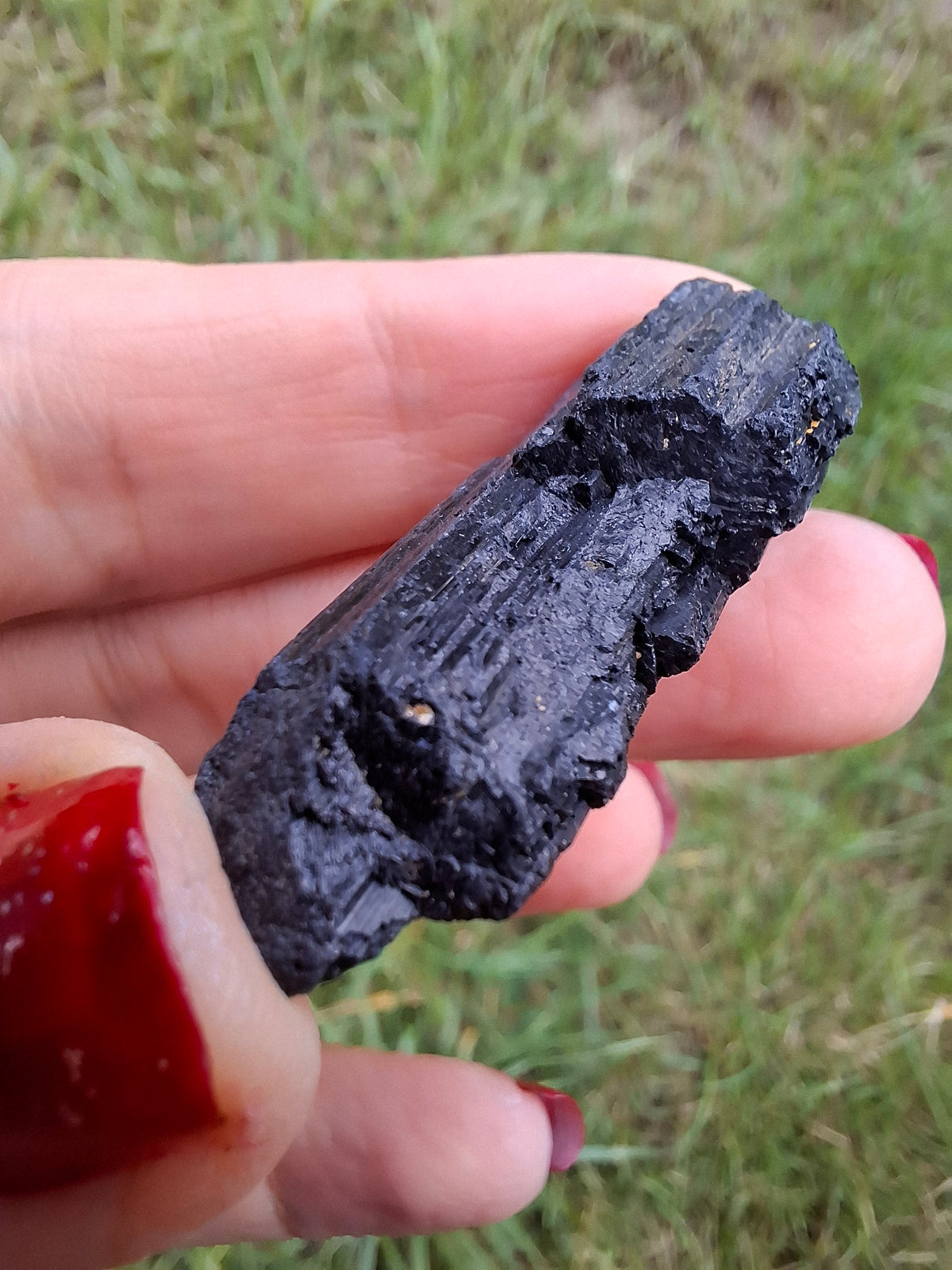 Black Tourmaline RAW, 13.00g, Crystal (Ref: RBT9)