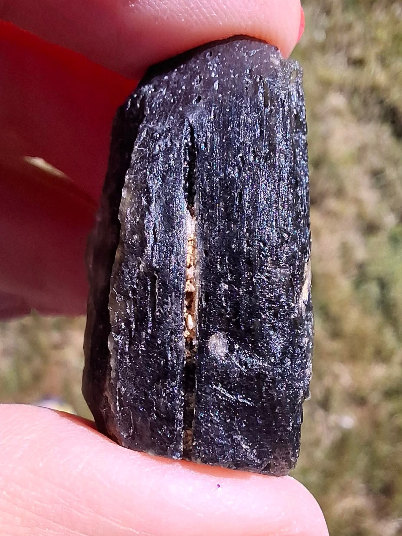 Moldavite Piece, JAKULE, 18.55g, Tektite (Ref: 1172)