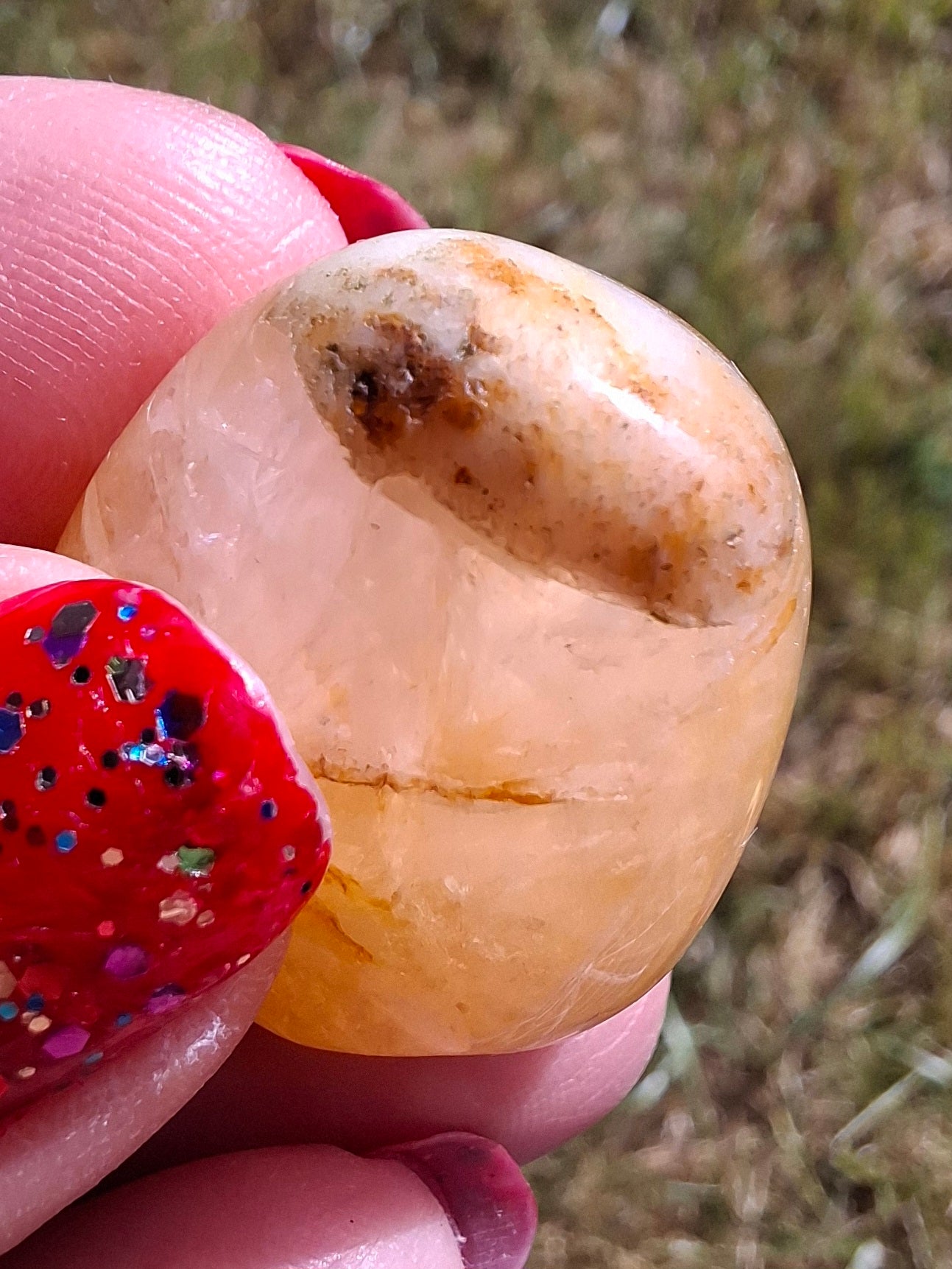 Golden Healer, Tumble Stone, Crystal (Ref: T194)